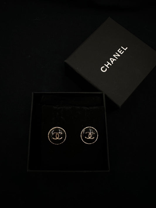 Chanel 圓型耳環 / Rank A
