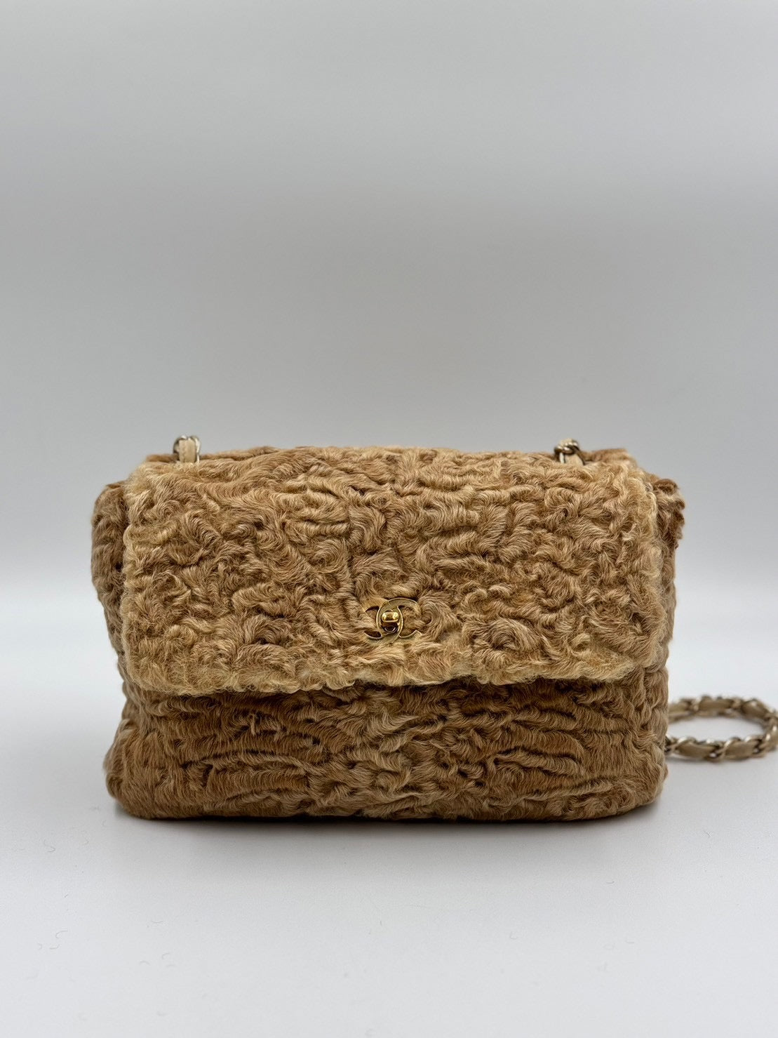 Chanel Fluffy Classic Flap Bag / Rank SA