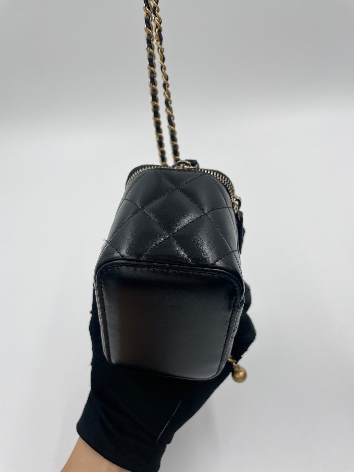 Chanel 雙金球盒子包/Rank SA