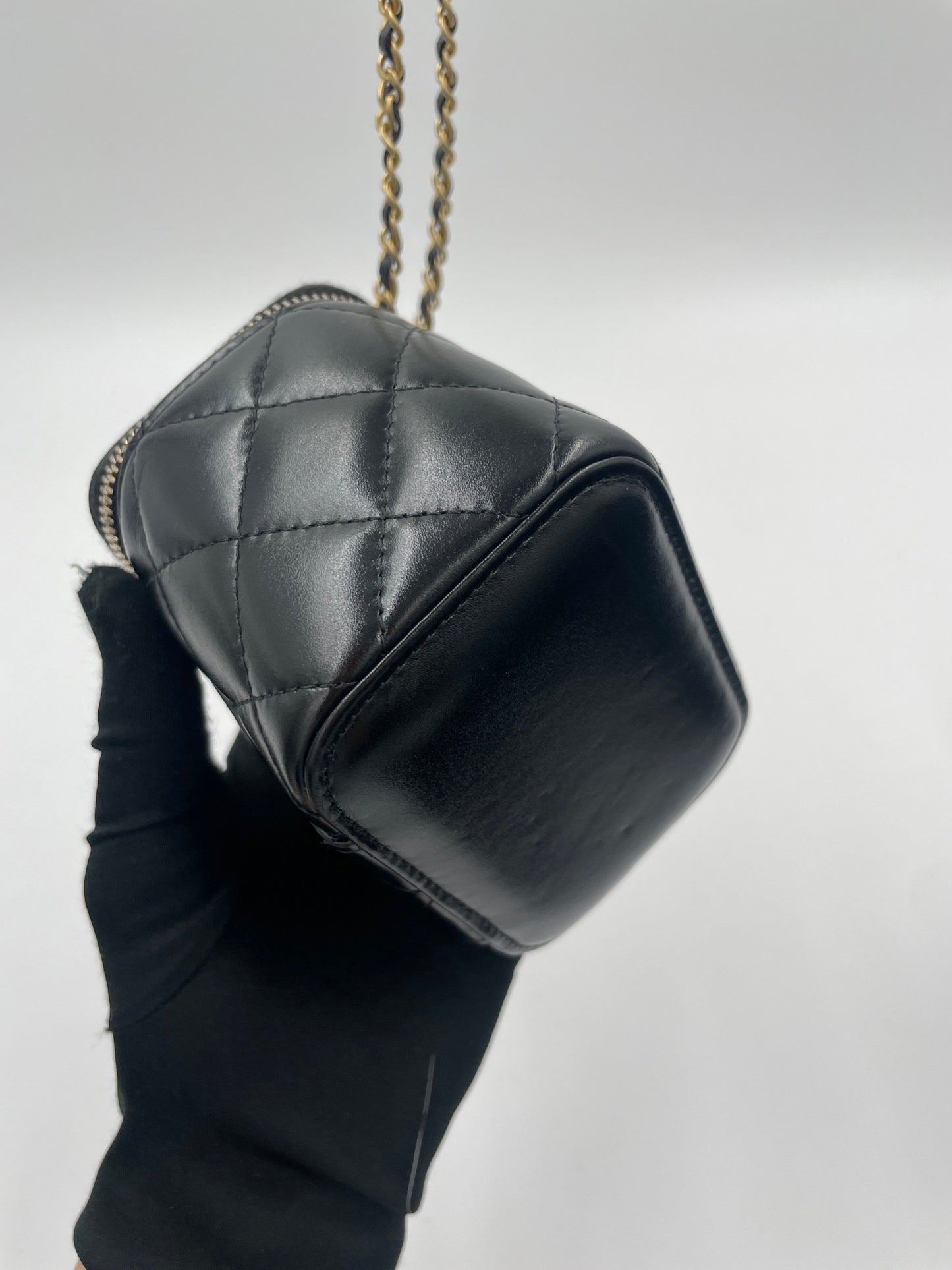 Chanel 雙金球盒子包/Rank SA