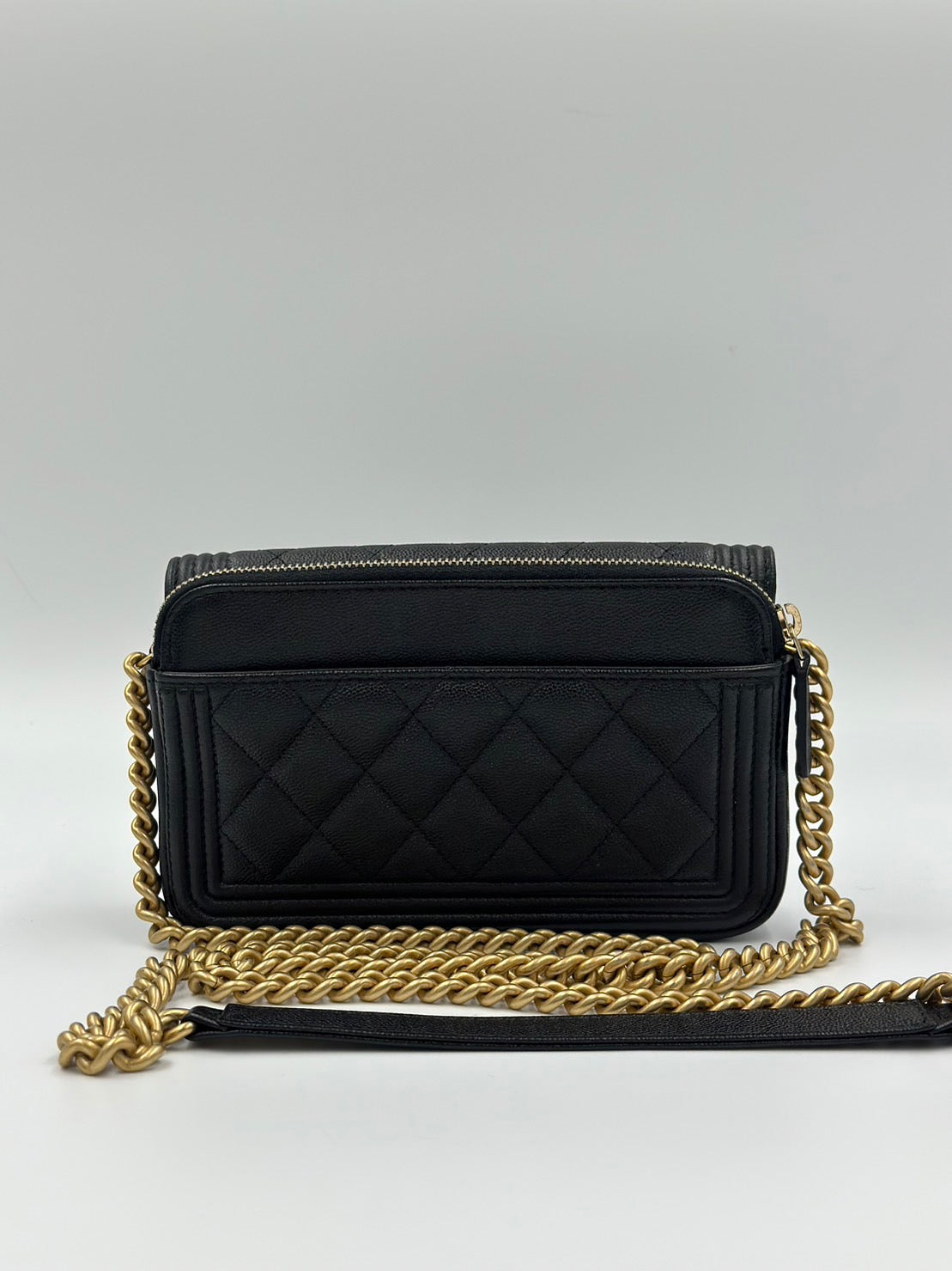 Chanel Leboy Woc Caviar Skin Black  /Rank SA