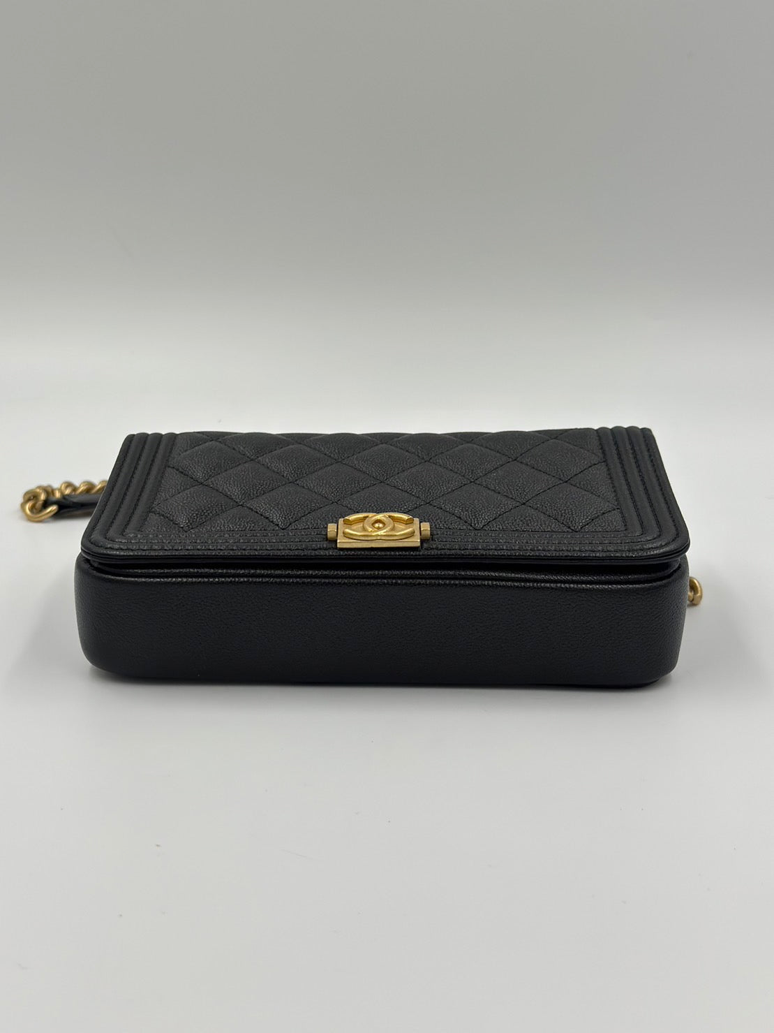 Chanel Leboy Woc Caviar Skin Black  /Rank SA