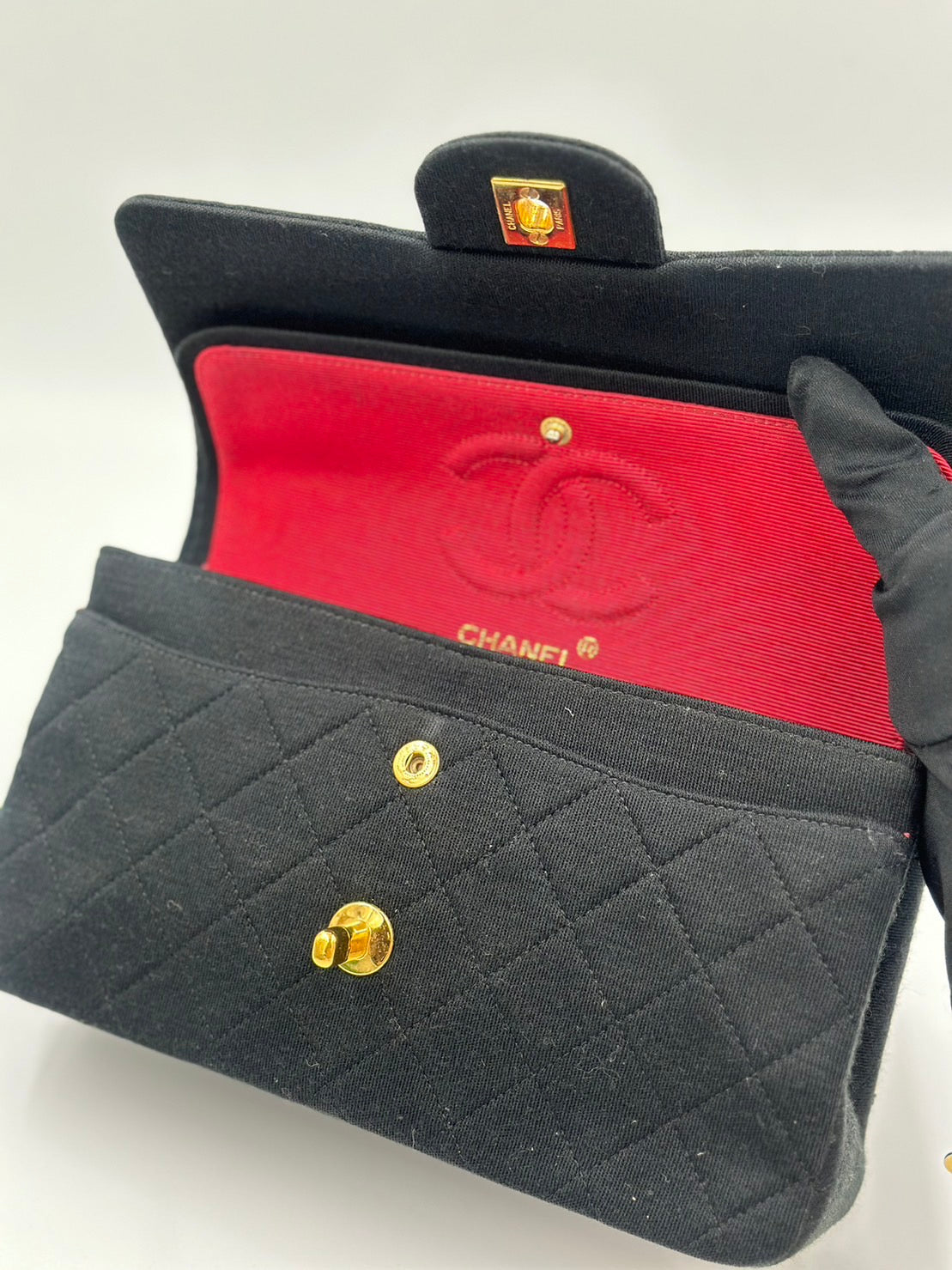 Chanel 絨布款cf/Rank SA
