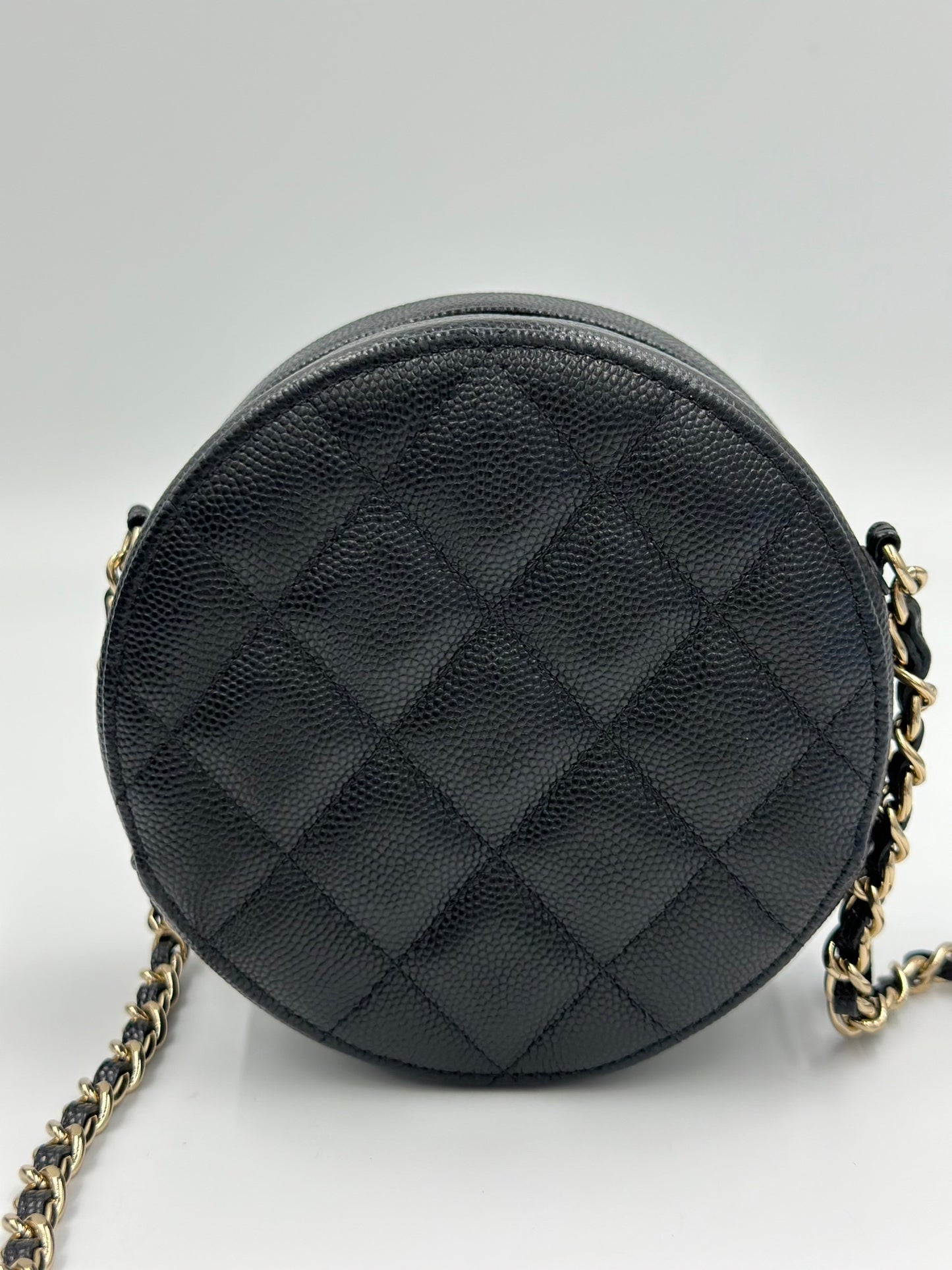 Chanel Calfskin Clutch With Chain / Rank SA