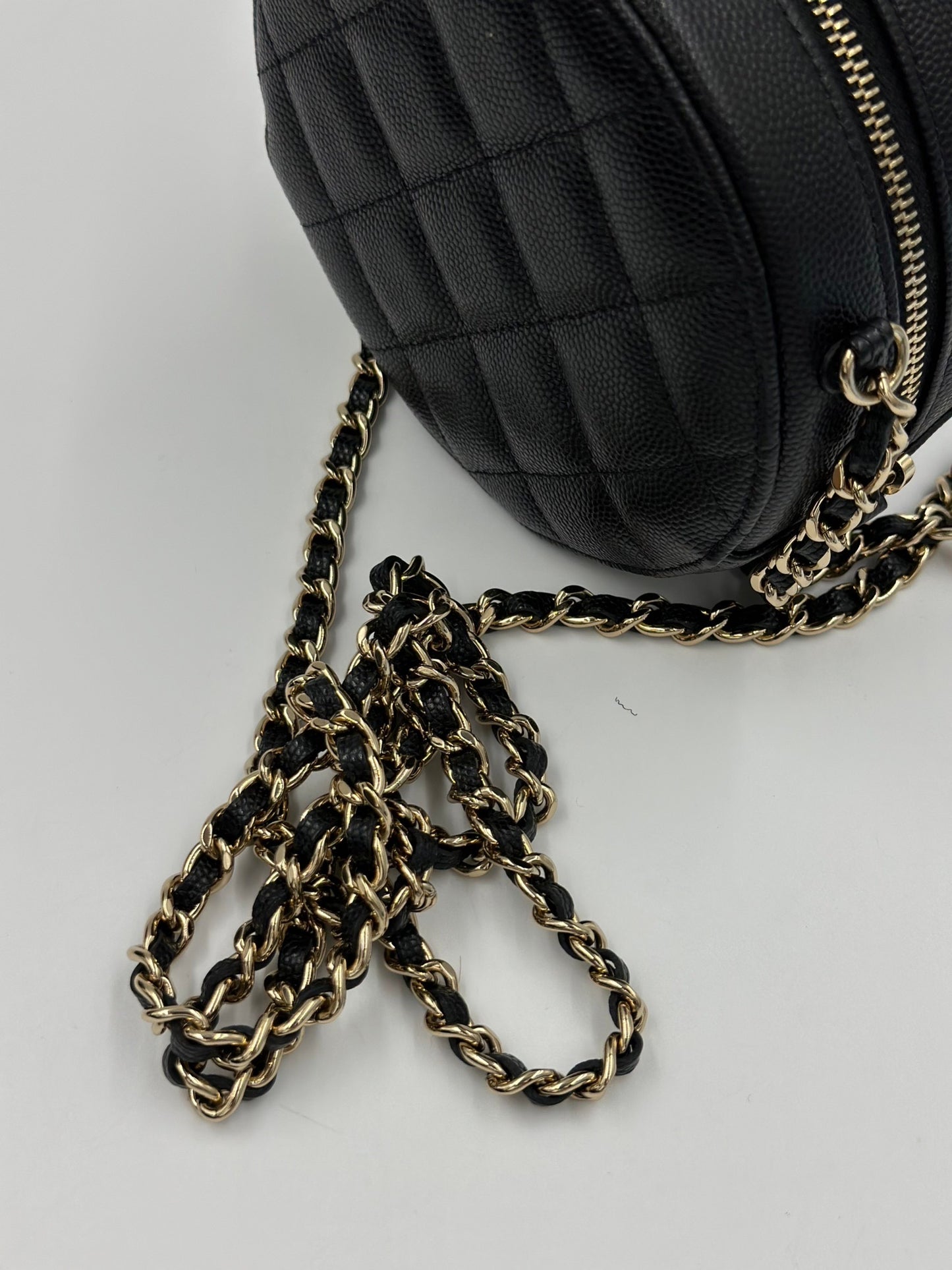 Chanel Calfskin Clutch With Chain / Rank SA