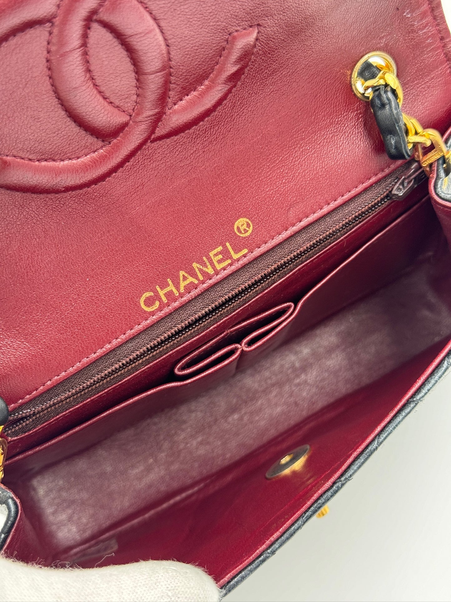 Chanel MINI 圓扣 ＣＦ/ Rank A 24063001
