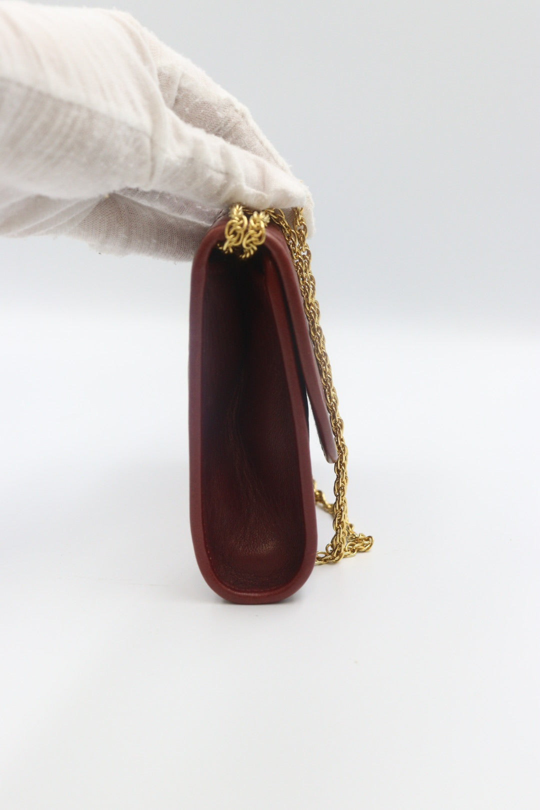Chanel 酒紅色Mini Coco 1986 /Rank SA