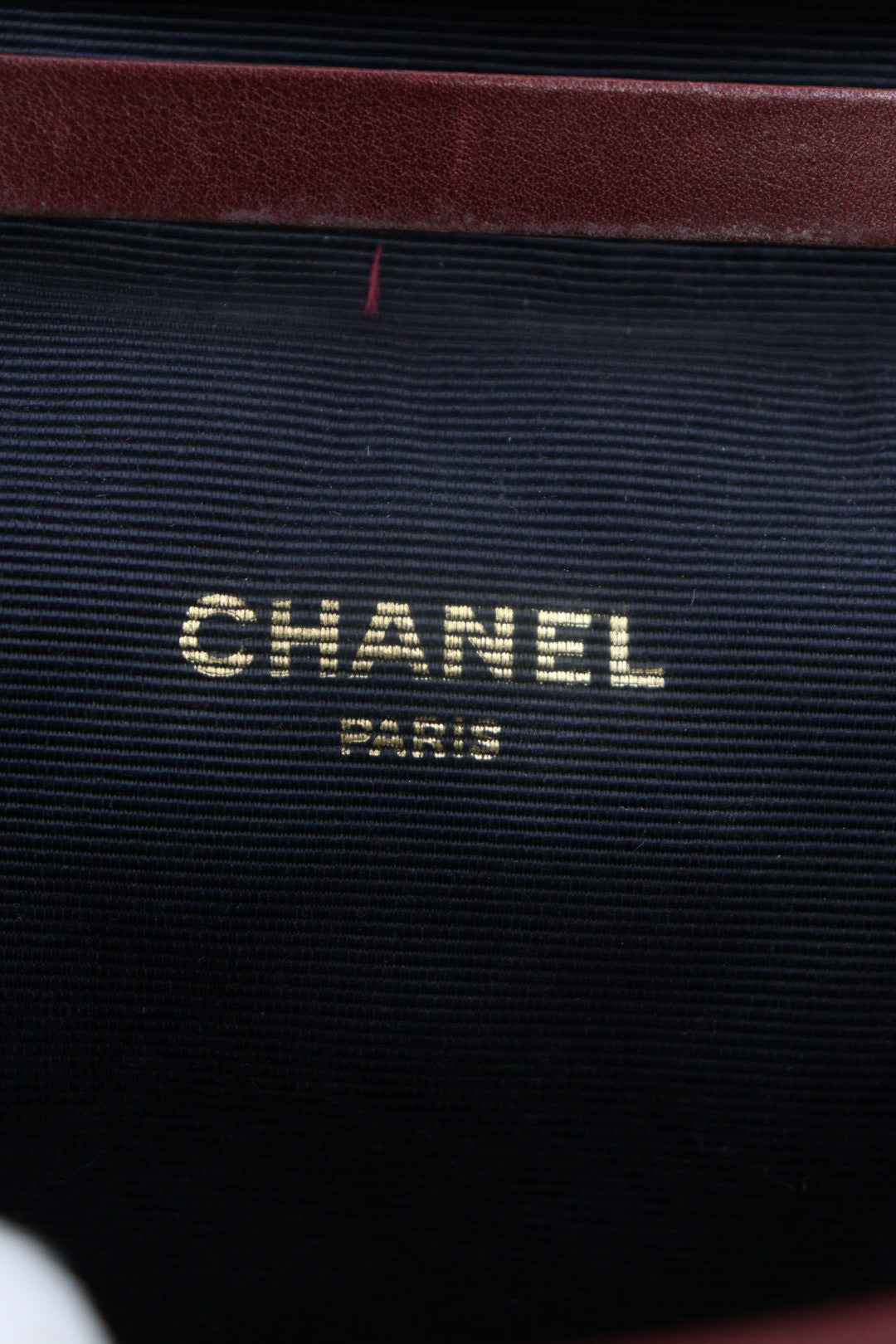 Chanel 酒紅色Mini Coco 1986 /Rank SA