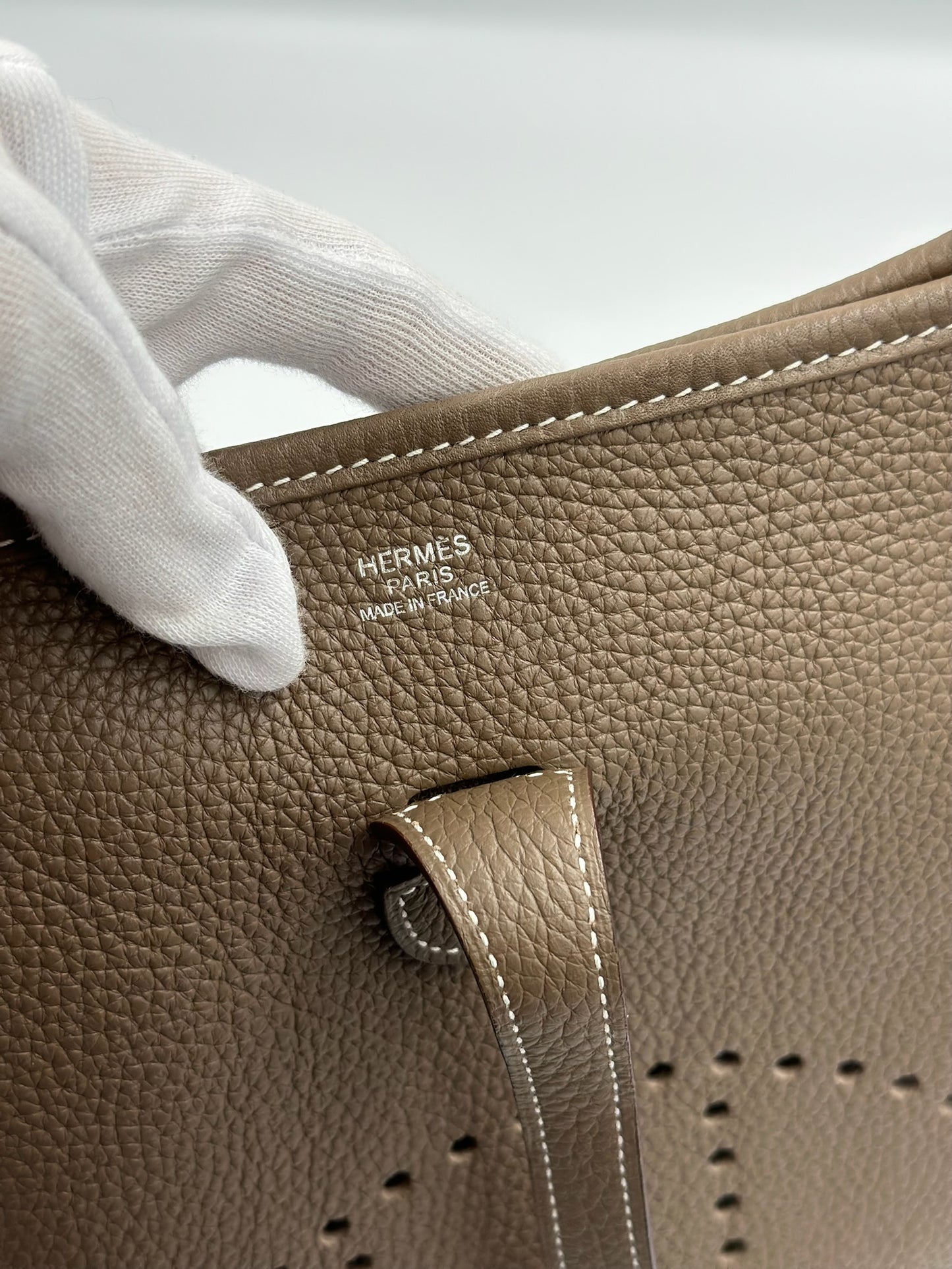 Hermès 大象灰 Evelyne  / Rank SA