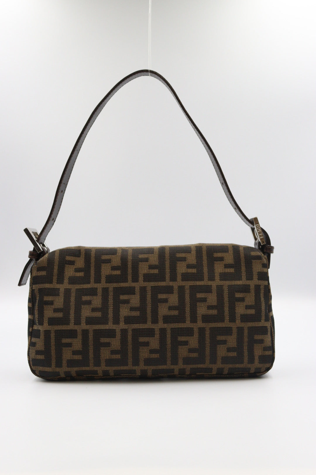 Fendi Zucca Baguette Shoulder Bag / Rank A