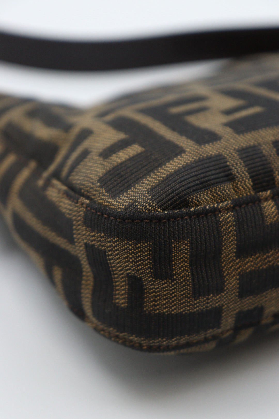 Fendi Zucca Baguette Shoulder Bag / Rank A