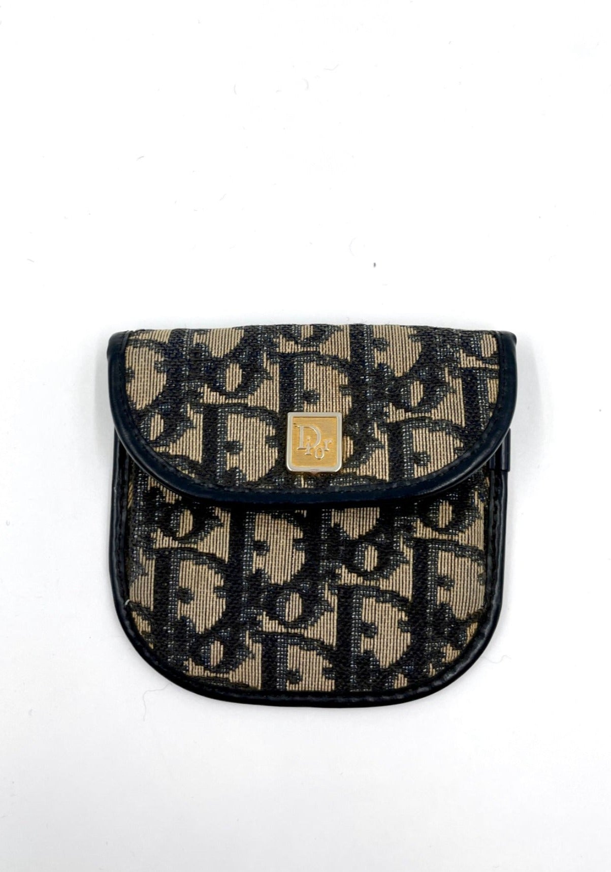 Dior coin holder wallet