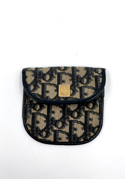 Dior coin holder wallet