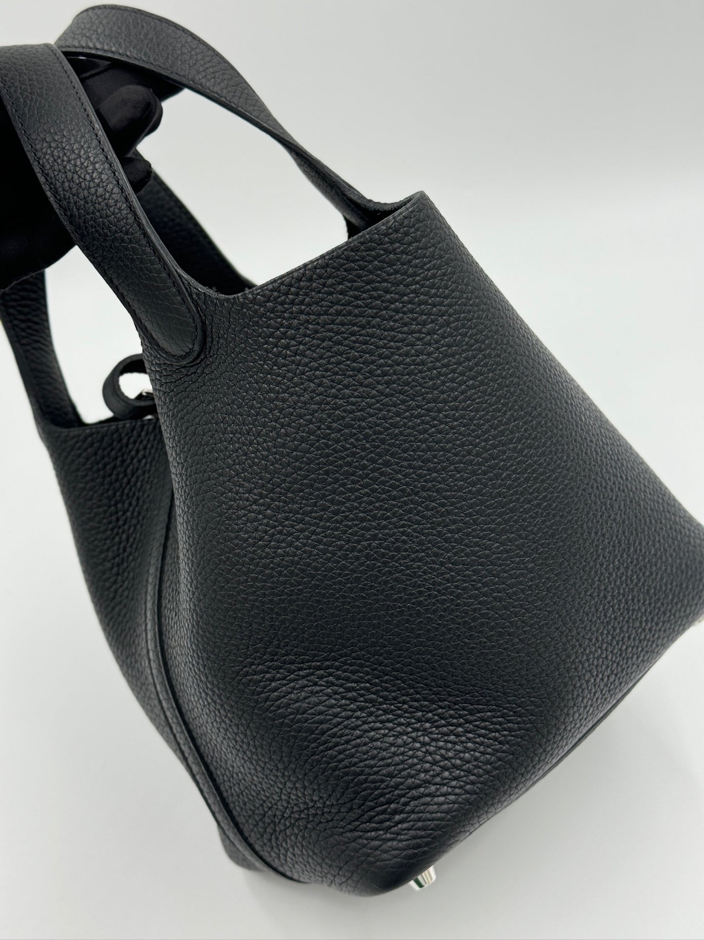 Hermès Picotin 18cm  Black 黑銀菜籃子 / Rank SA 24072103