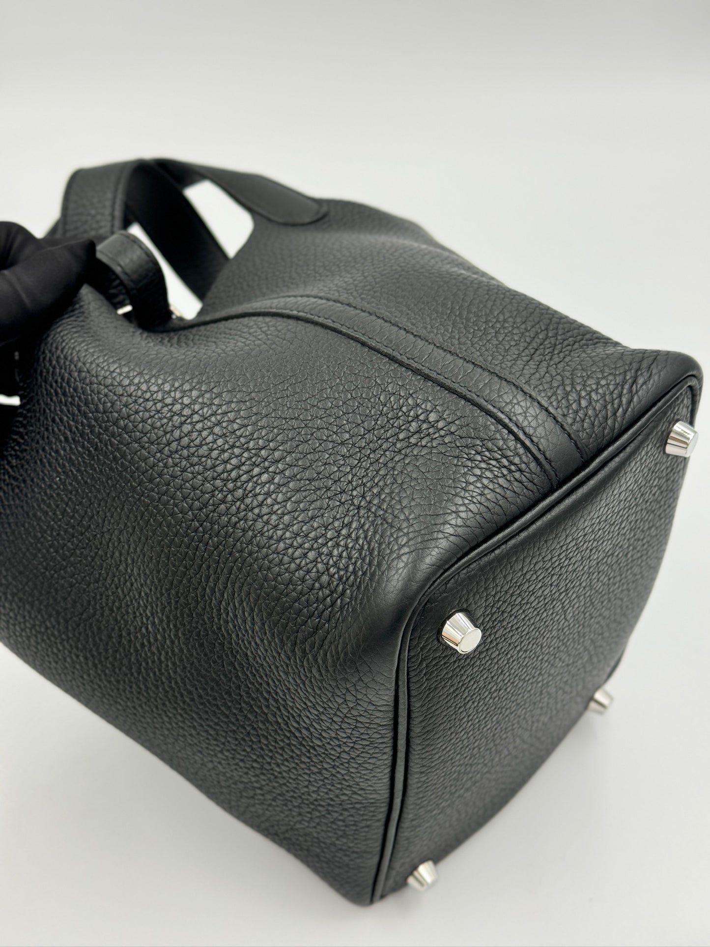 Hermès Picotin 18cm  Black 黑銀菜籃子 / Rank SA 24072103