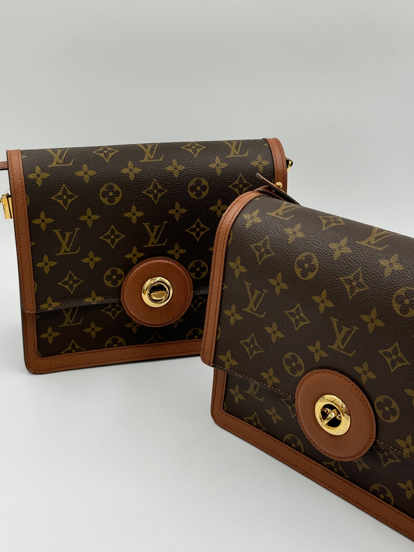 Louis Vuitton Raspail 紅皮達芙妮 M51372  / Rank A 24072016