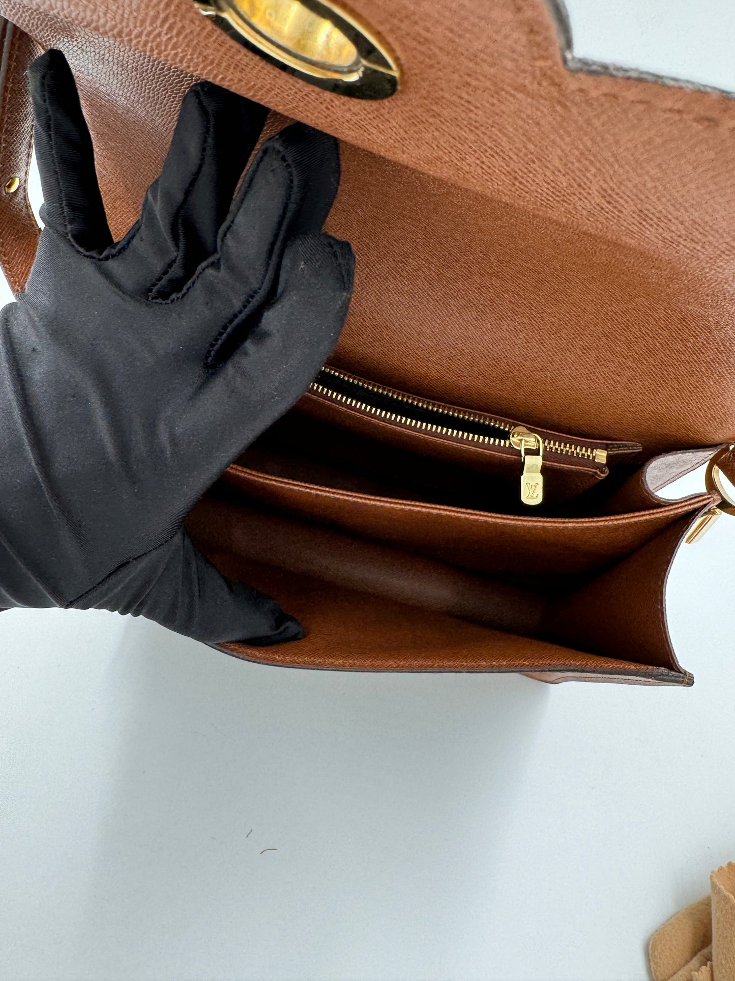 Louis Vuitton Raspail 紅皮達芙妮 M51372  / Rank A 24072016