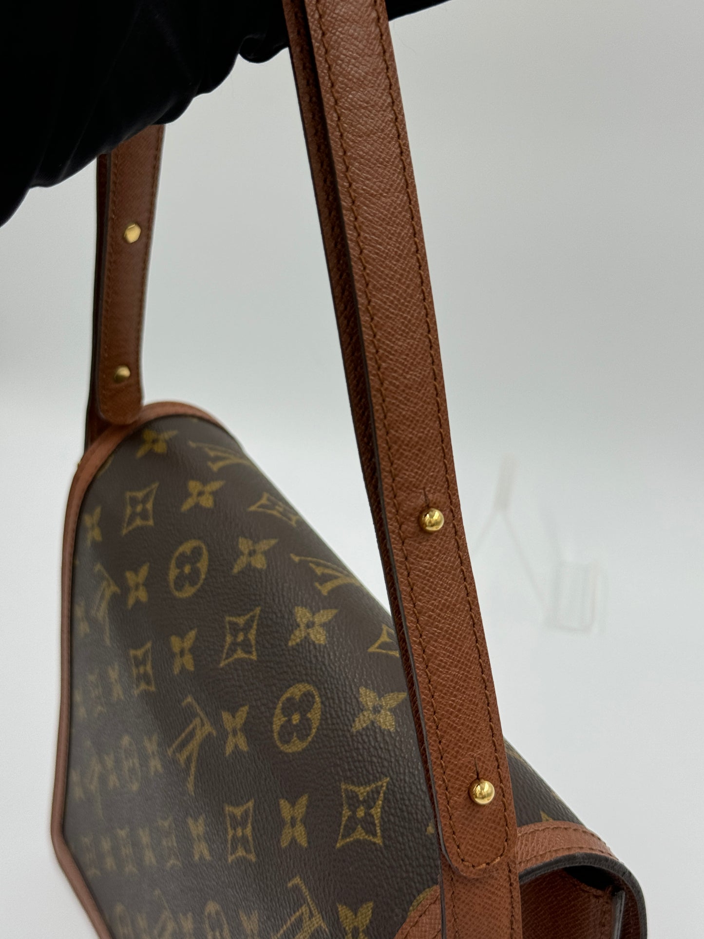 Louis Vuitton Raspail 紅皮達芙妮 M51372  / Rank A 24072016