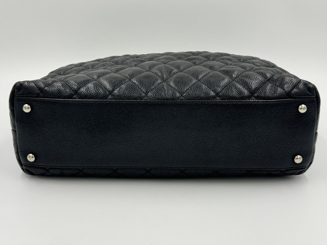 Chanel hobo 機場包 MM  black 黑色 / Rank A 24072113