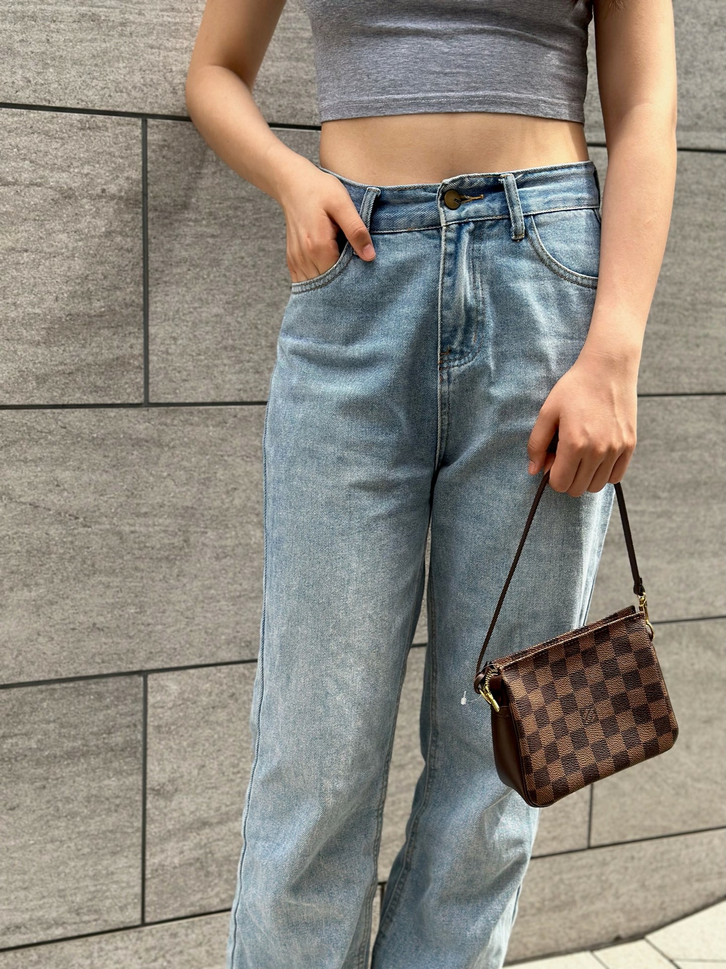 Louis Vuitton   Mini Square / Rank A