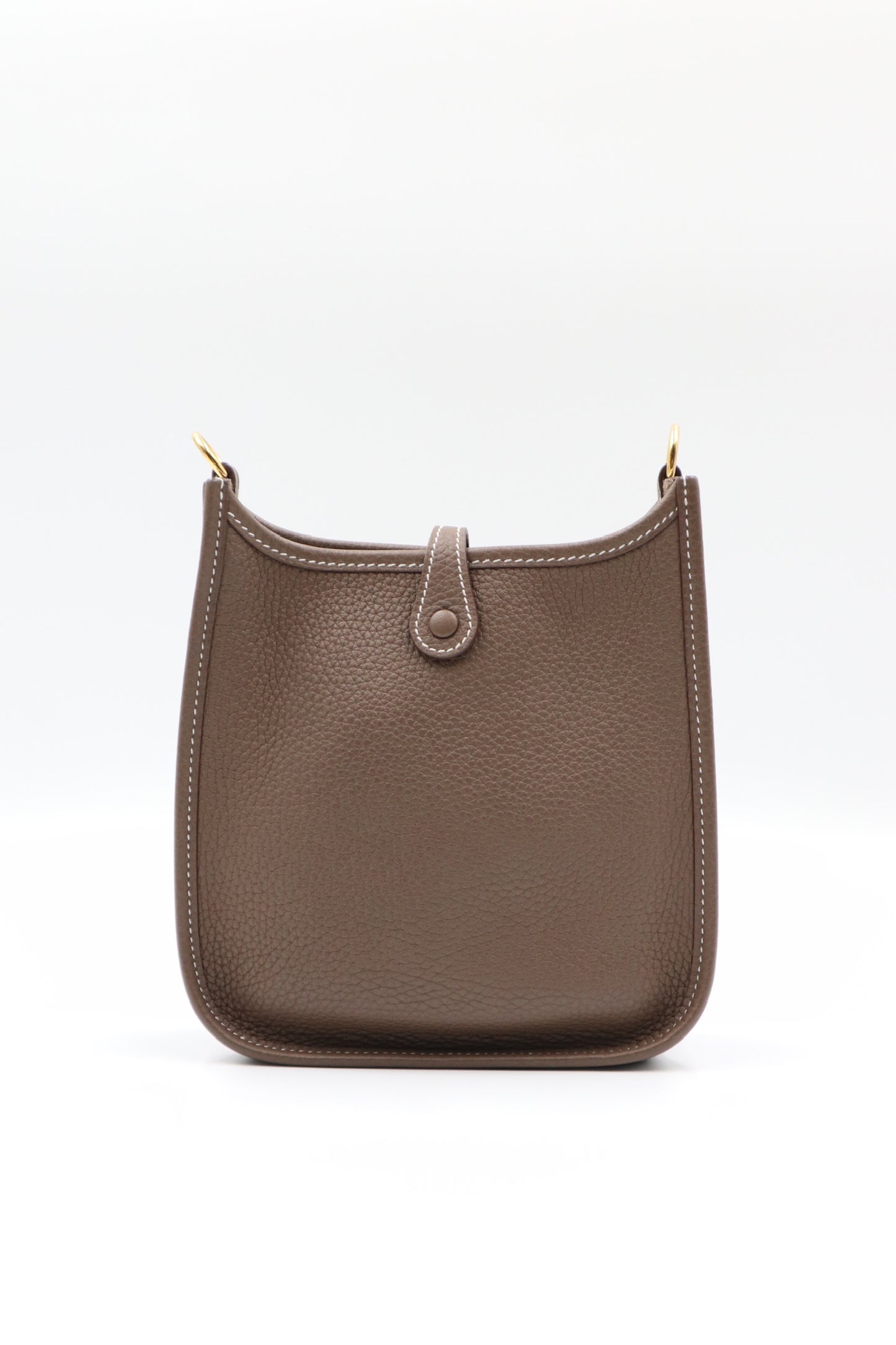 Hermes Mini Evelyne 大象灰金色 / Rank A 25072201