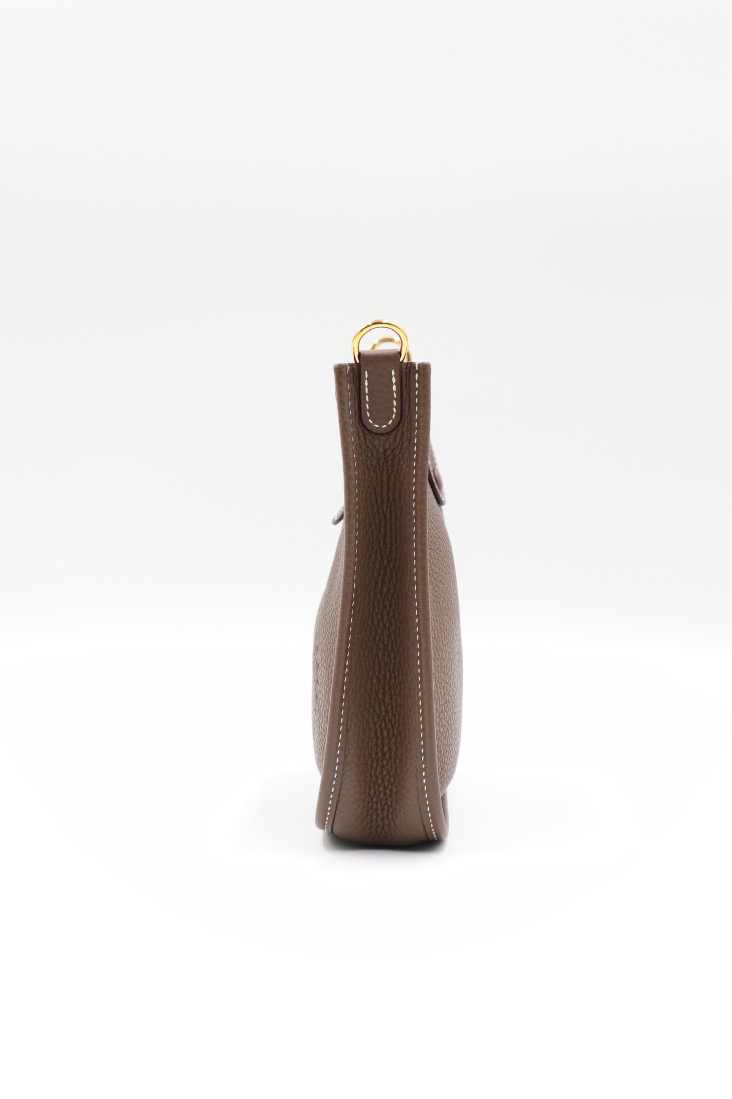 Hermes Mini Evelyne 大象灰金色 / Rank A 25072201