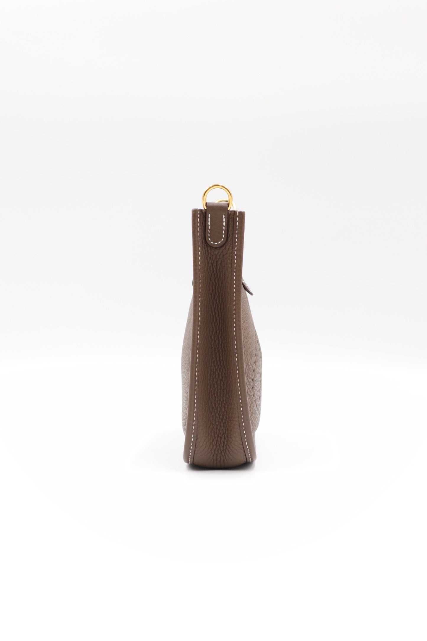 Hermes Mini Evelyne 大象灰金色 / Rank A 25072201