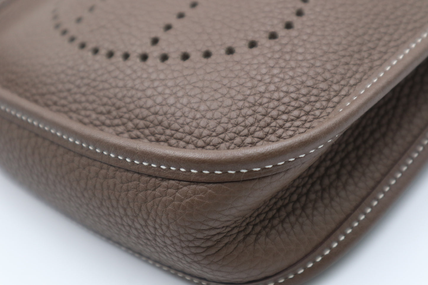 Hermes Mini Evelyne 大象灰金色 / Rank A 25072201