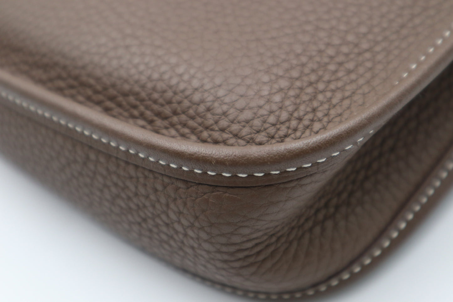 Hermes Mini Evelyne 大象灰金色 / Rank A 25072201