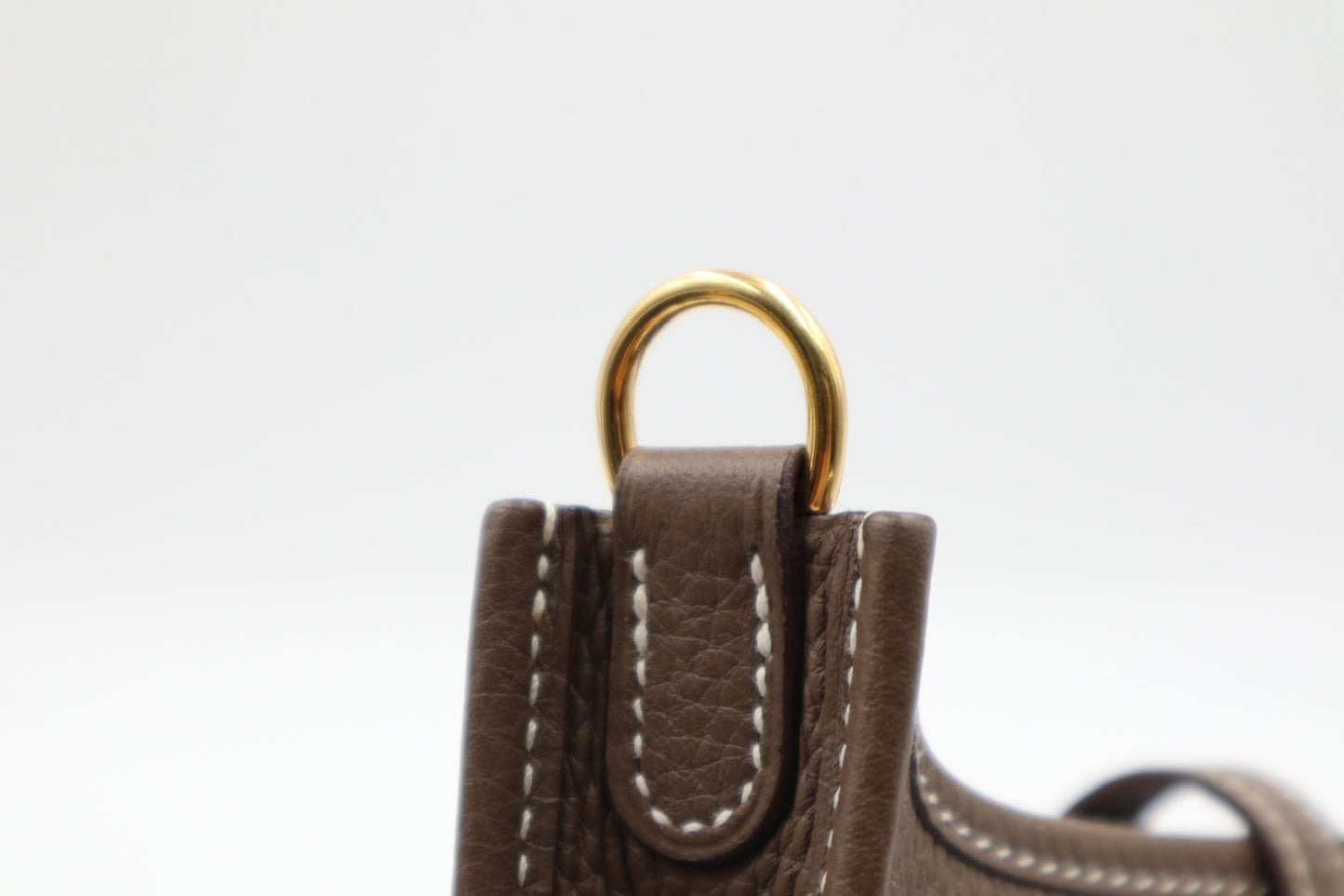 Hermes Mini Evelyne 大象灰金色 / Rank A 25072201