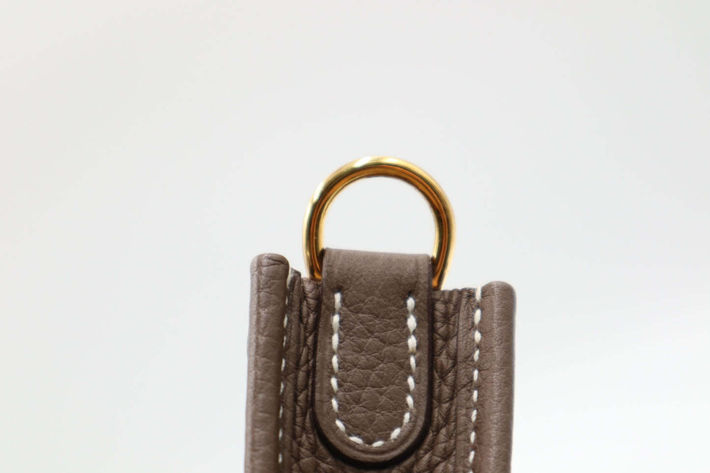 Hermes Mini Evelyne 大象灰金色 / Rank A 25072201