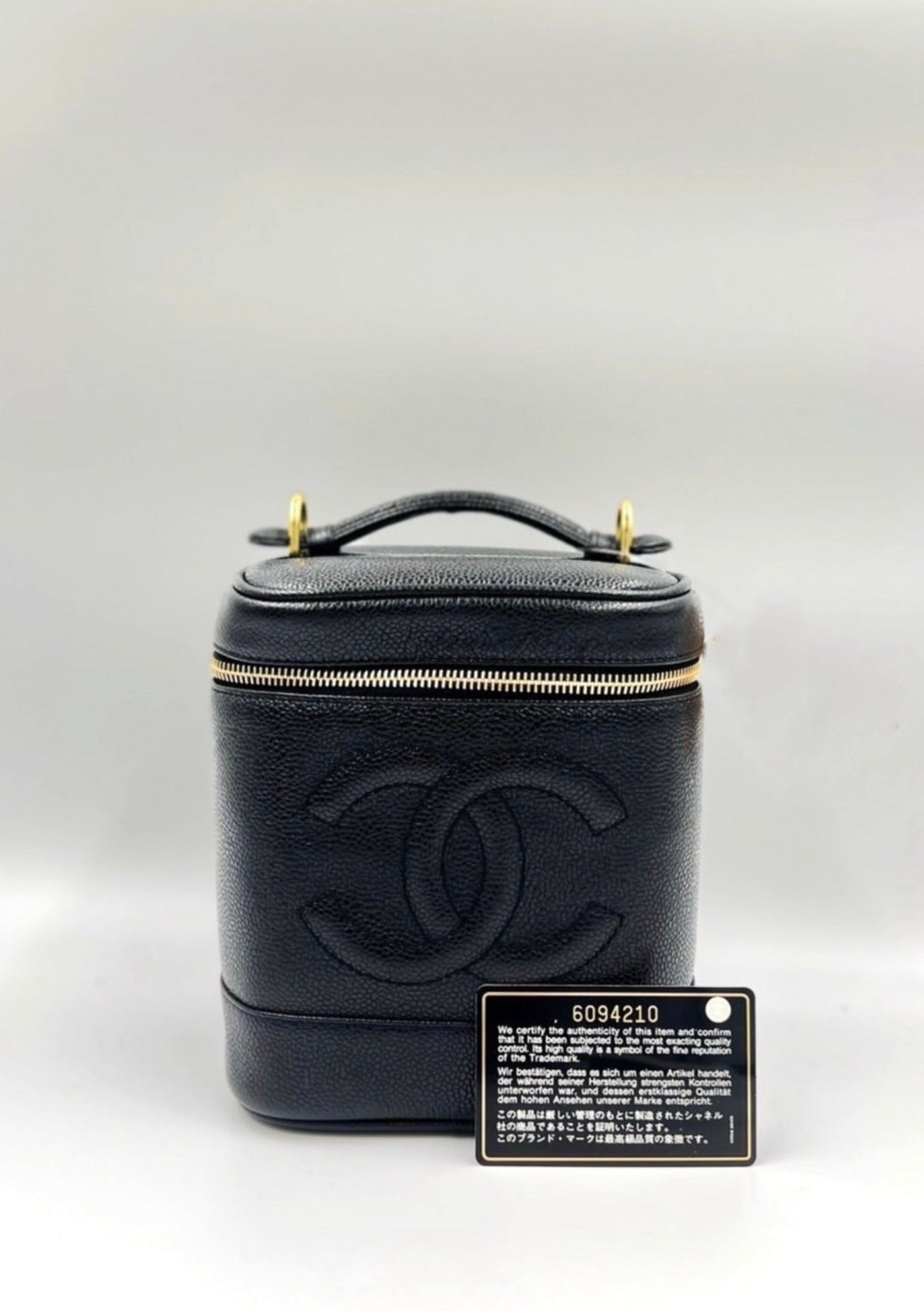 Chanel 黑色化妝包 / Rank SA