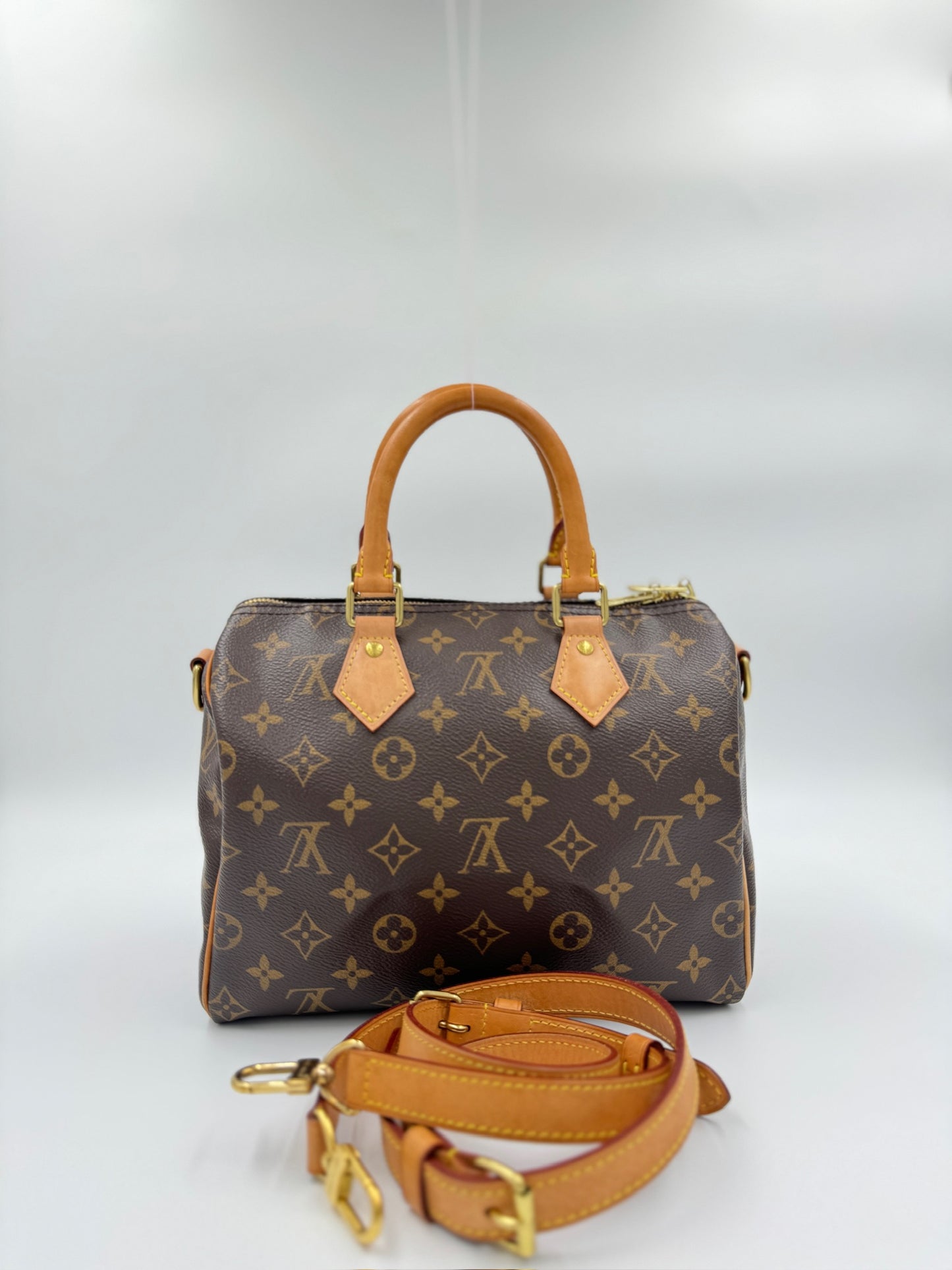 Louis Vuitton Speedy 25cm 背帶款 / Rank AB 24071801