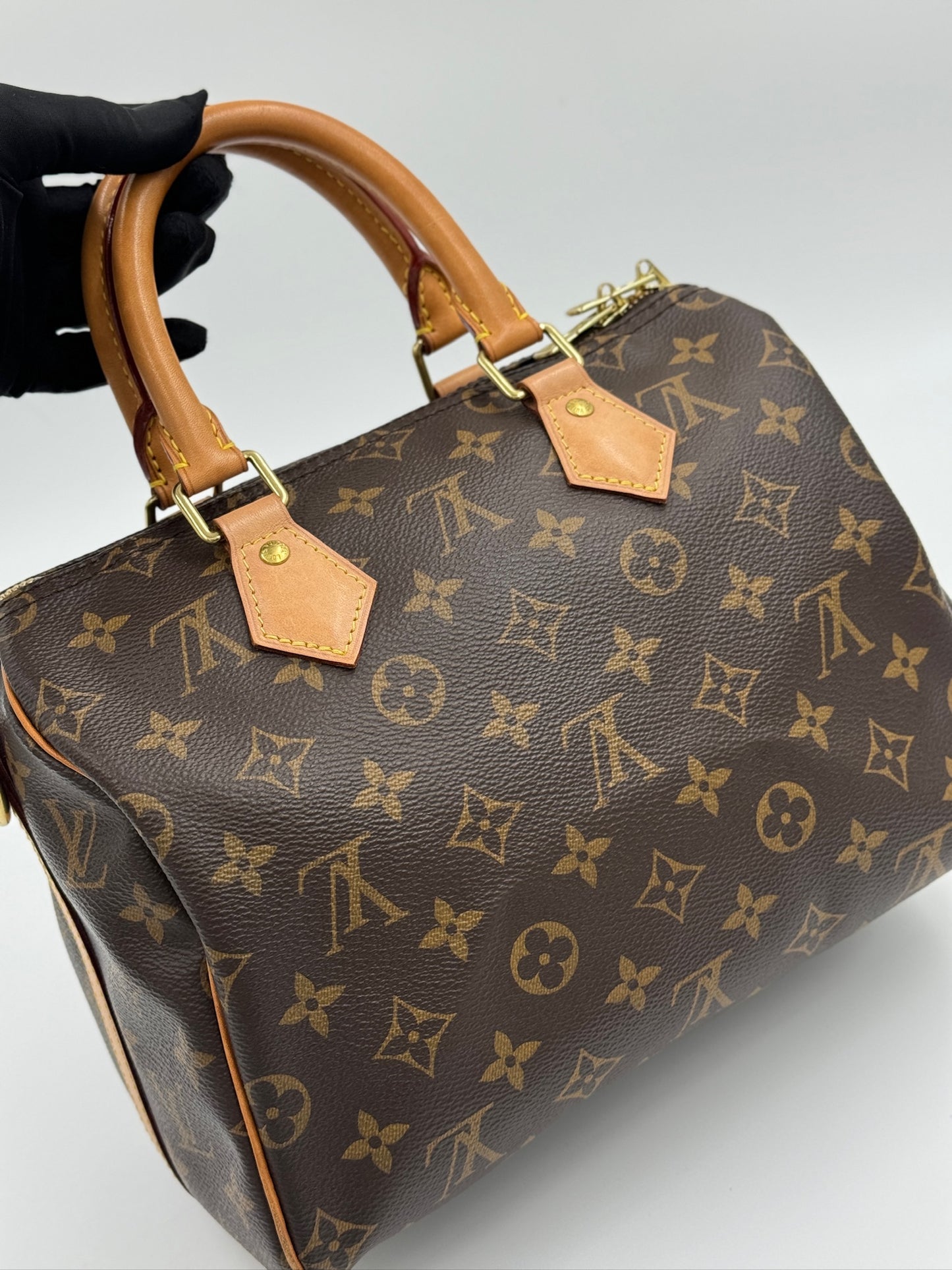 Louis Vuitton Speedy 25cm 背帶款 / Rank AB 24071801