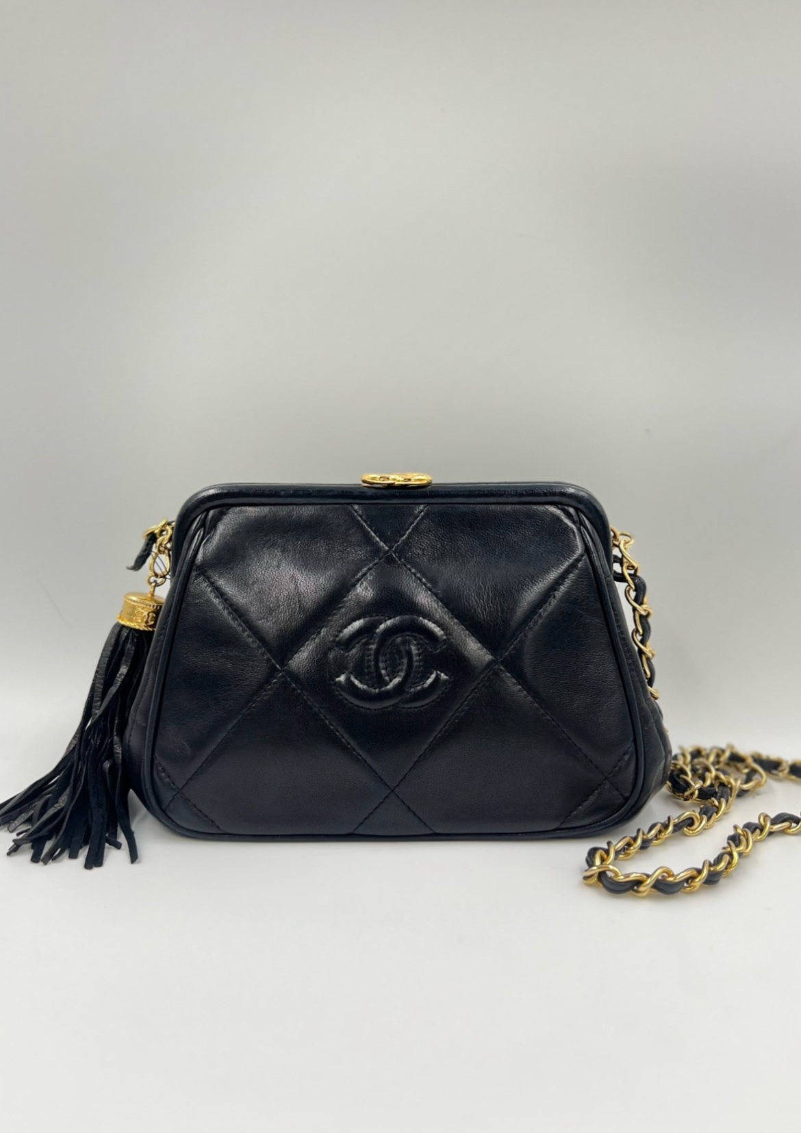 Chanel 流蘇蛙口包 / Rank A