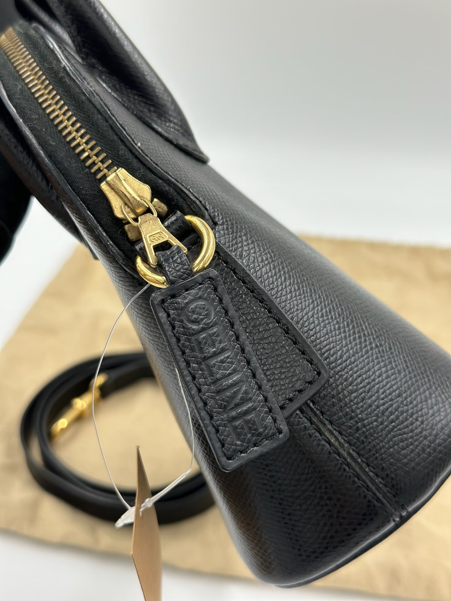 Celine 黑色手提包/Rank SA