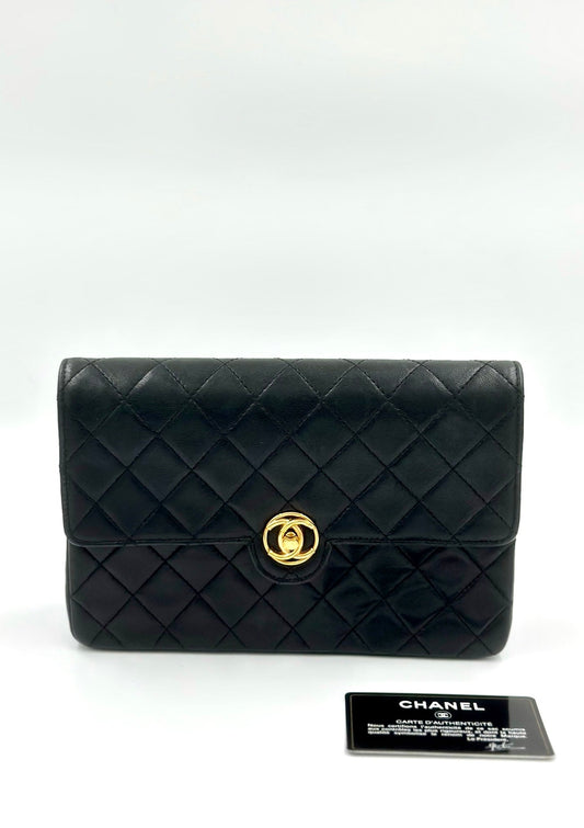 Chanel 圓釦CF鏈條單肩包 / Rank SA
