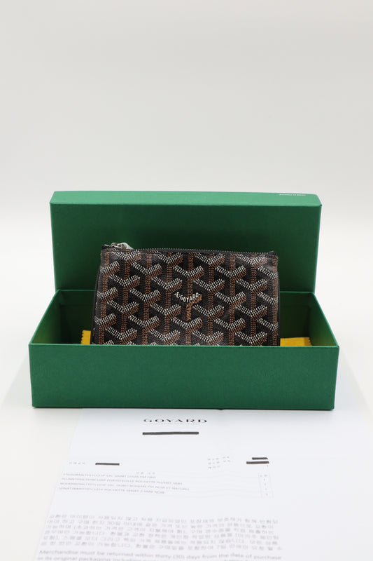 Goyard Mini Case 一字卡包 黑色 / Rank N 全新