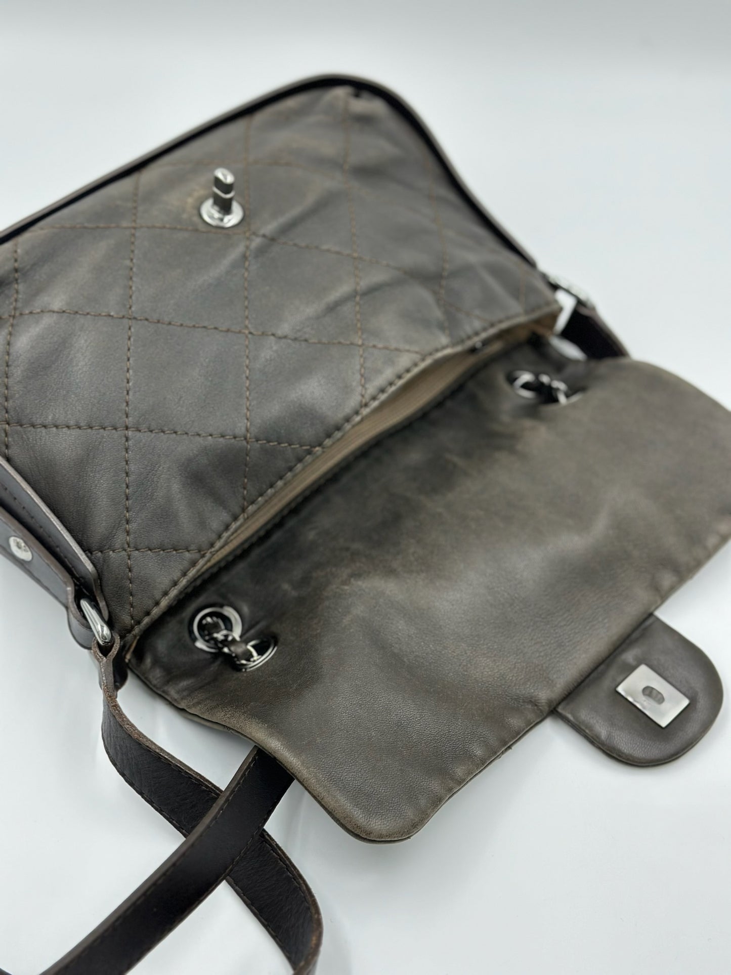 Chanel Shouder Bag Brown / Rank AB