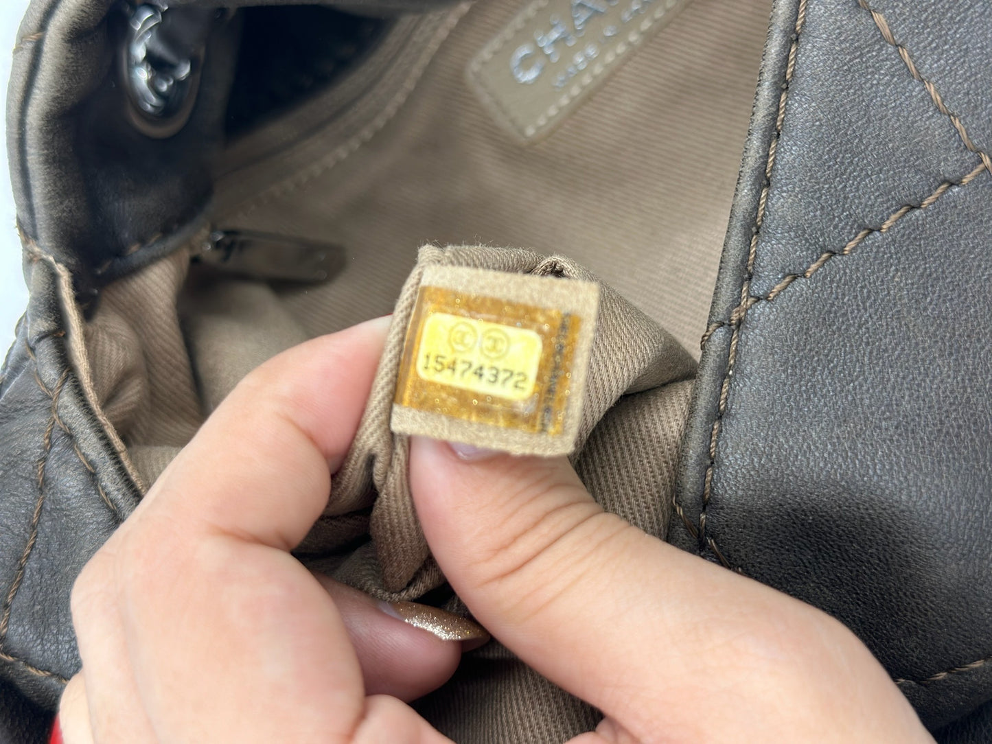 Chanel Shouder Bag Brown / Rank AB