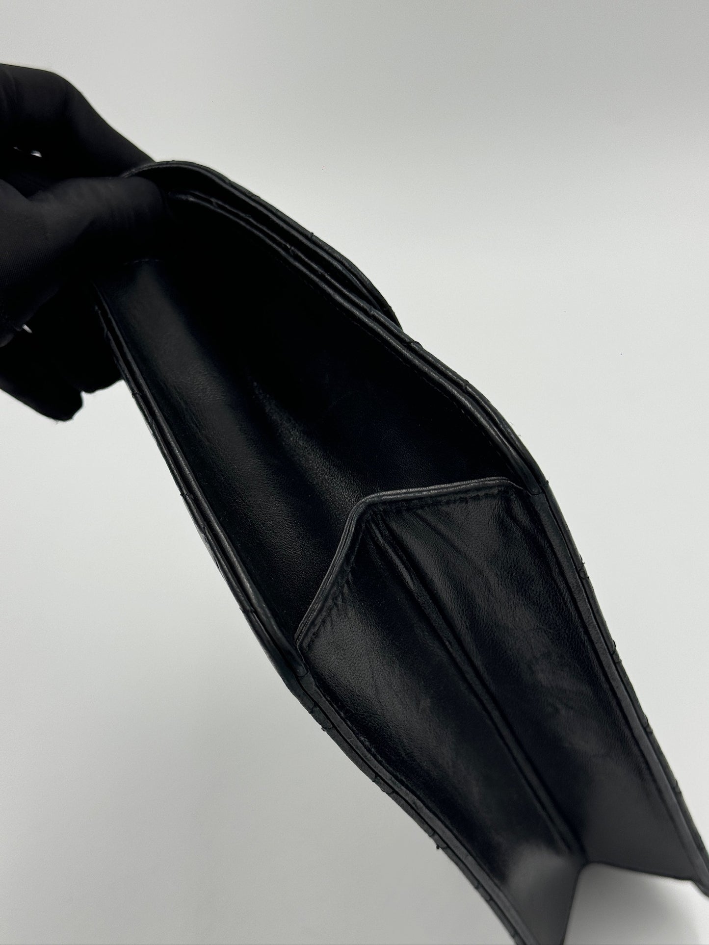 Chanel 22cm vintage 信封包 black 黑色 / Rank AB 24072002