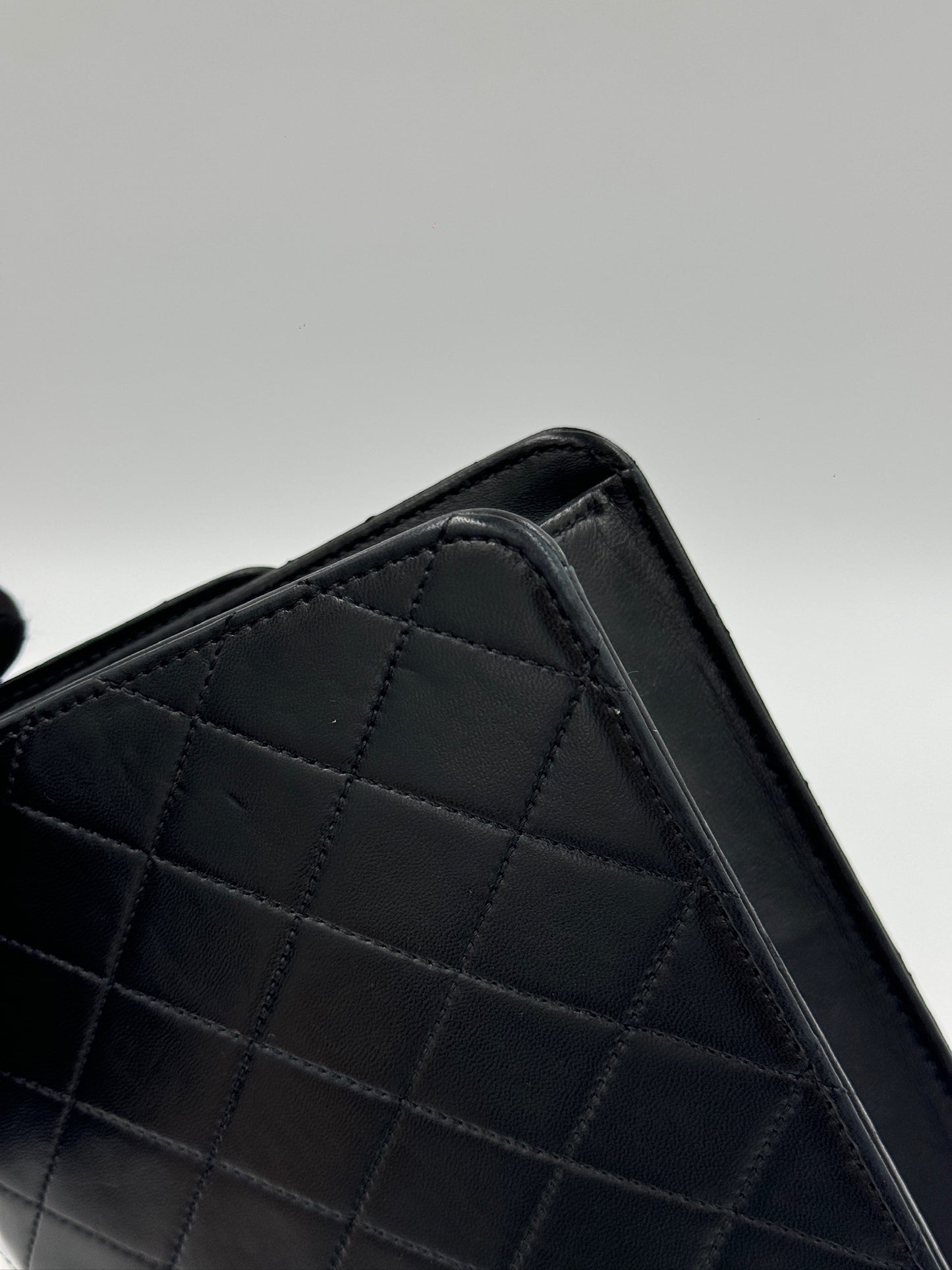 Chanel 22cm vintage 信封包 black 黑色 / Rank AB 24072002