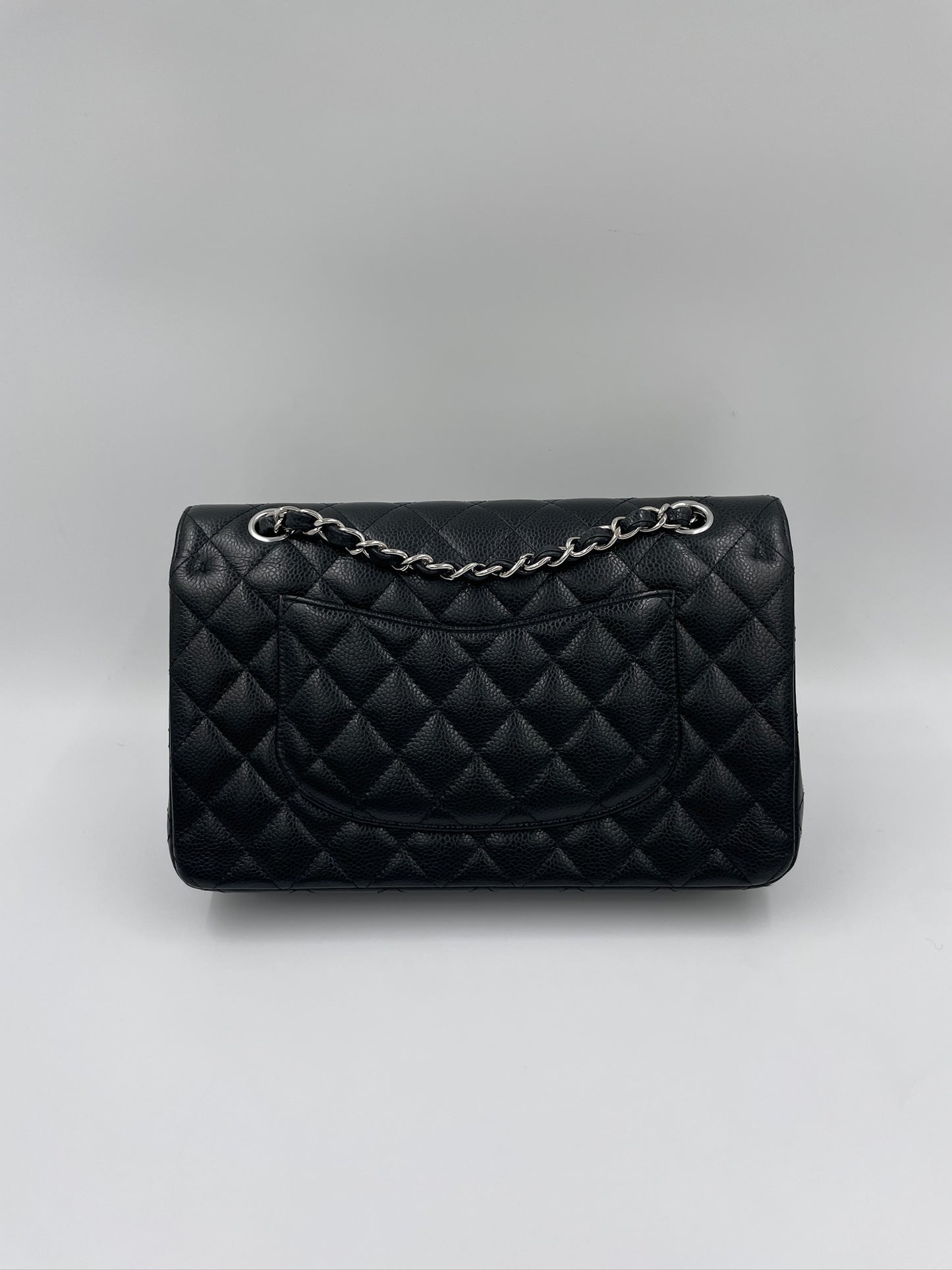 Chanel Classic Flap 25cm Cavier Skin / Rank SA