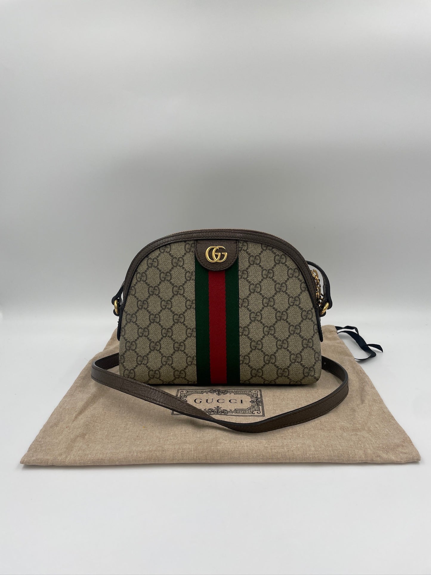 Gucci GG Ophidia Supreme 貝殼包 / Rank SA