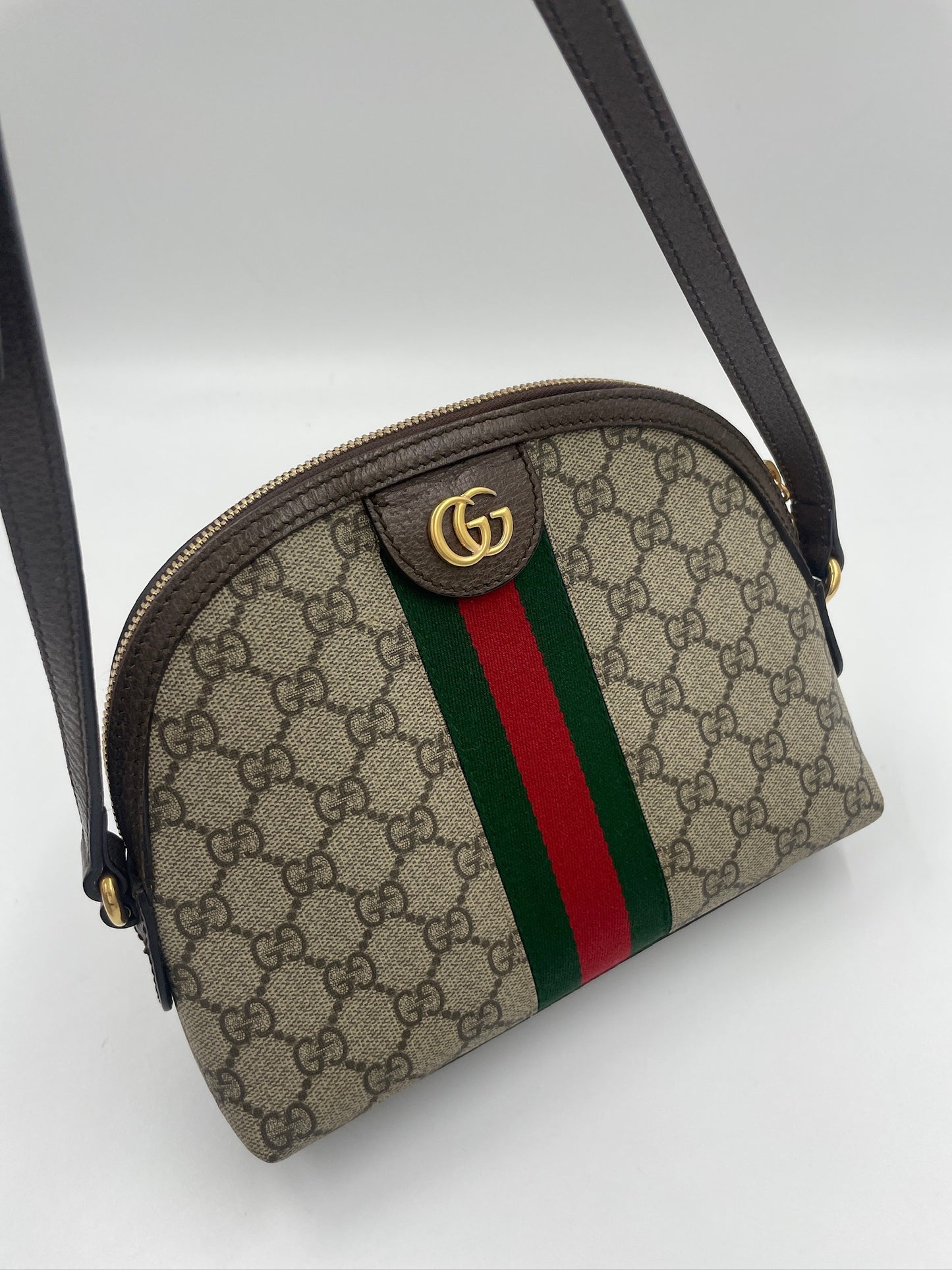 Gucci GG Ophidia Supreme 貝殼包 / Rank SA