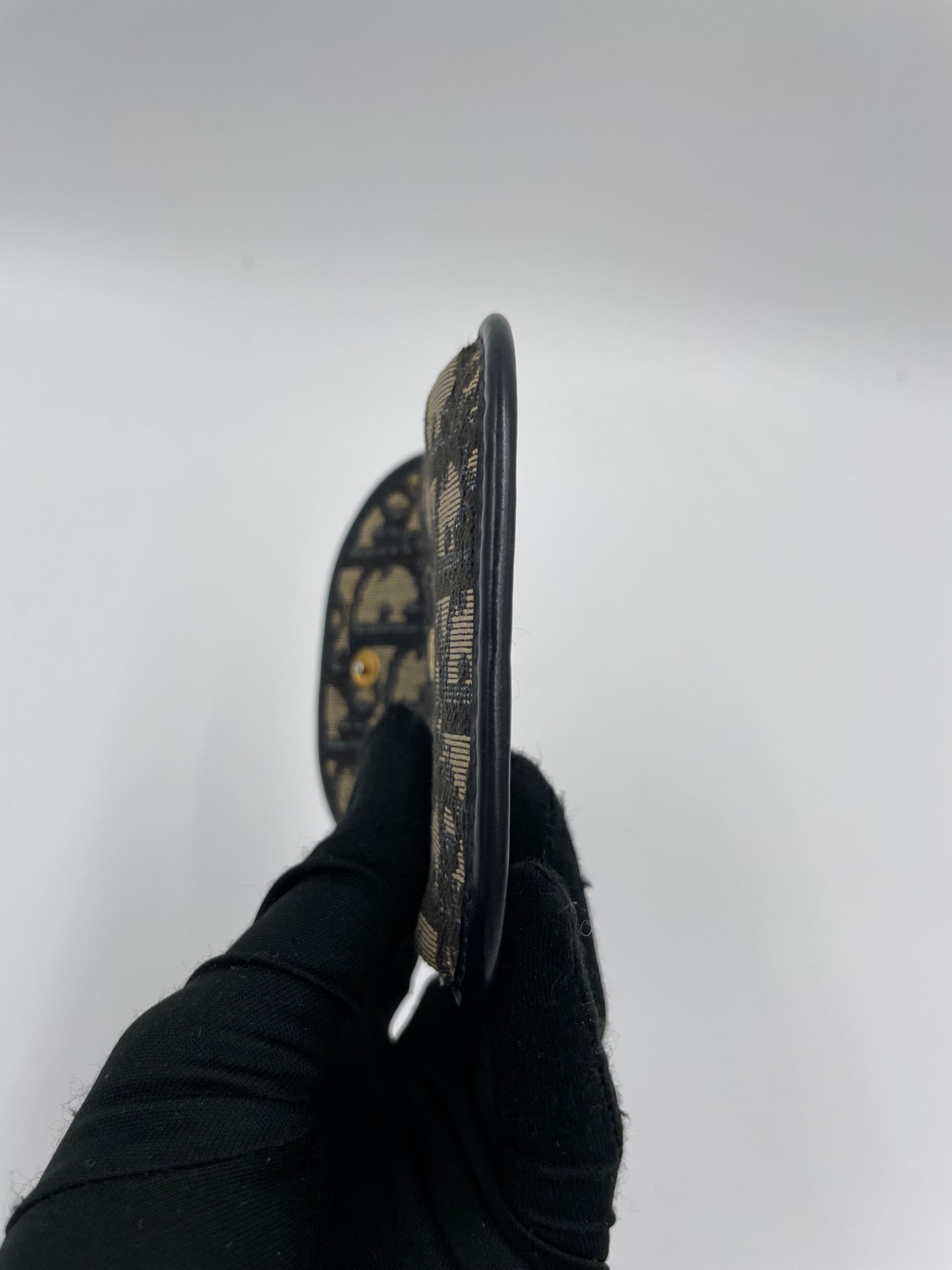 Dior coin holder wallet