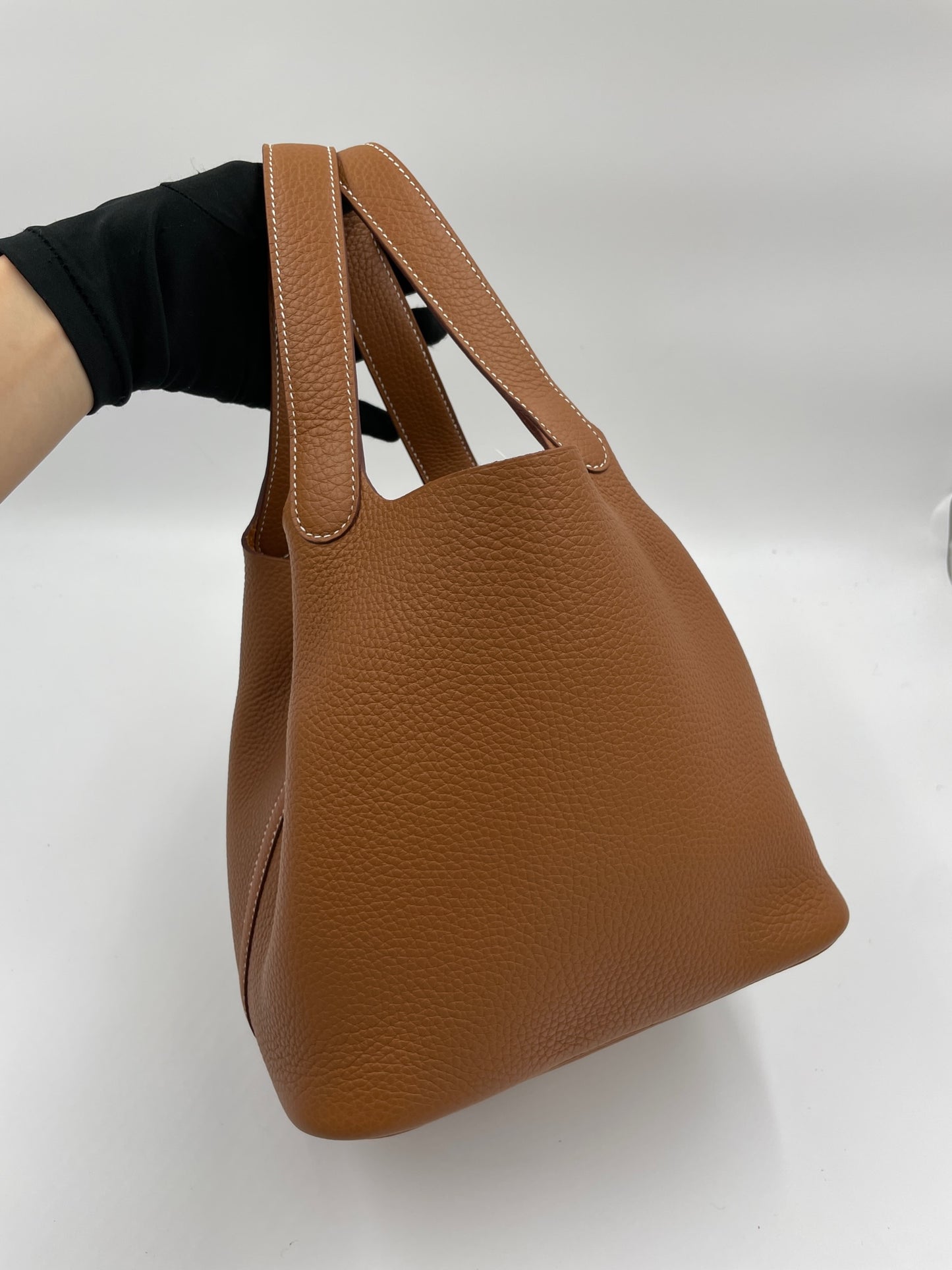 Hermès Picotin 22cm  棕色金菜籃子 / Rank SA