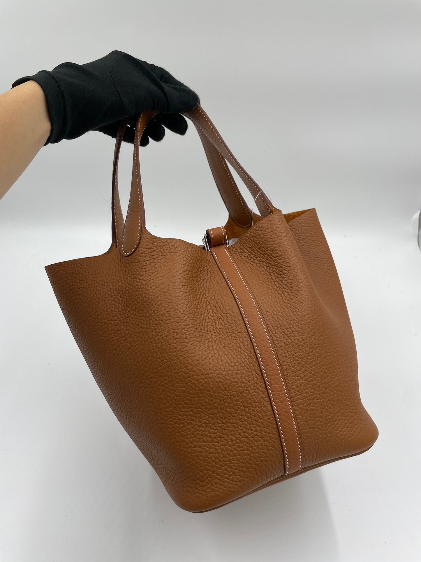 Hermès Picotin 22cm  棕色金菜籃子 / Rank SA