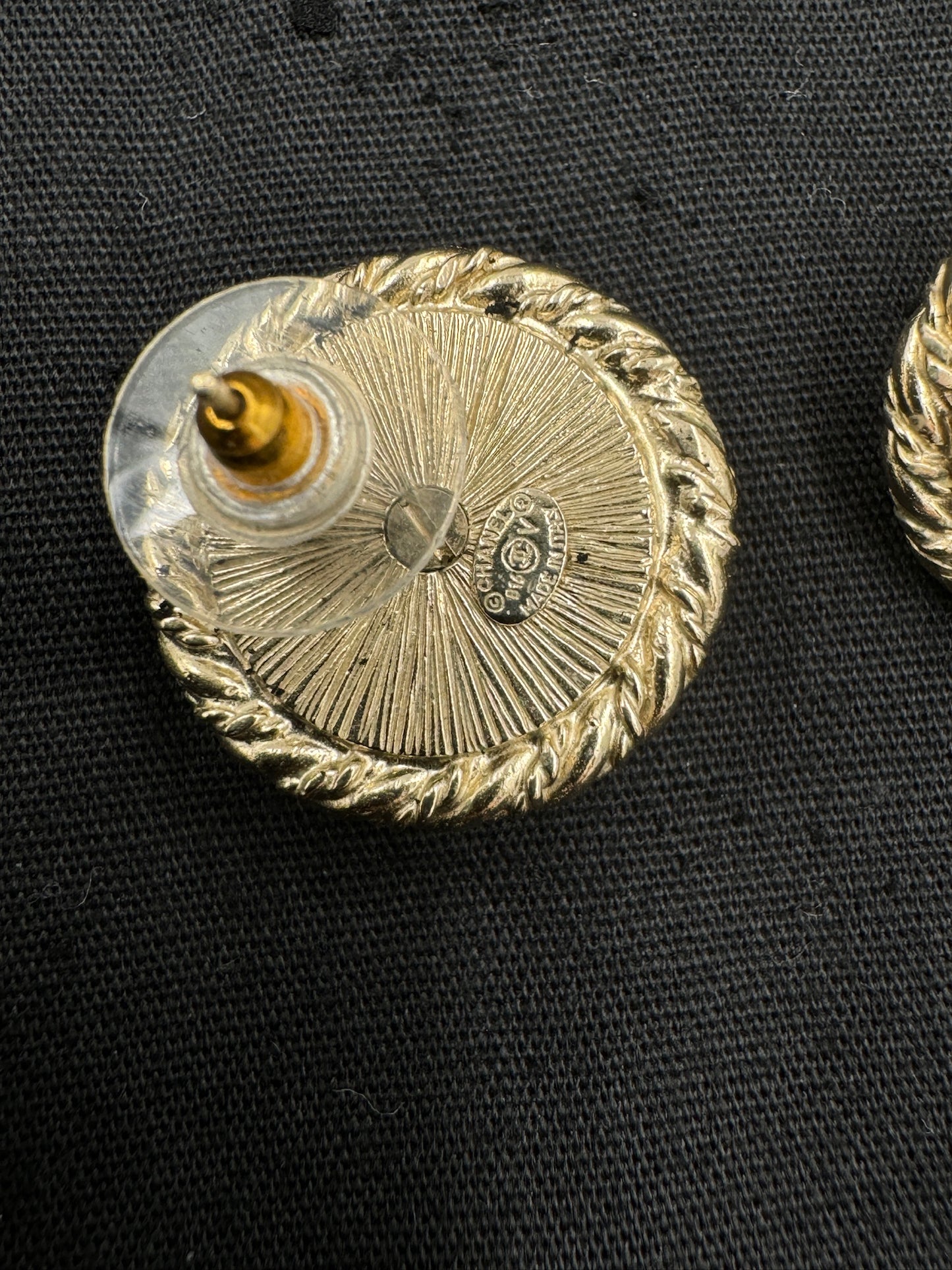Chanel Round-shaped Earrings 金色圓圈耳環 Gold / Rank N