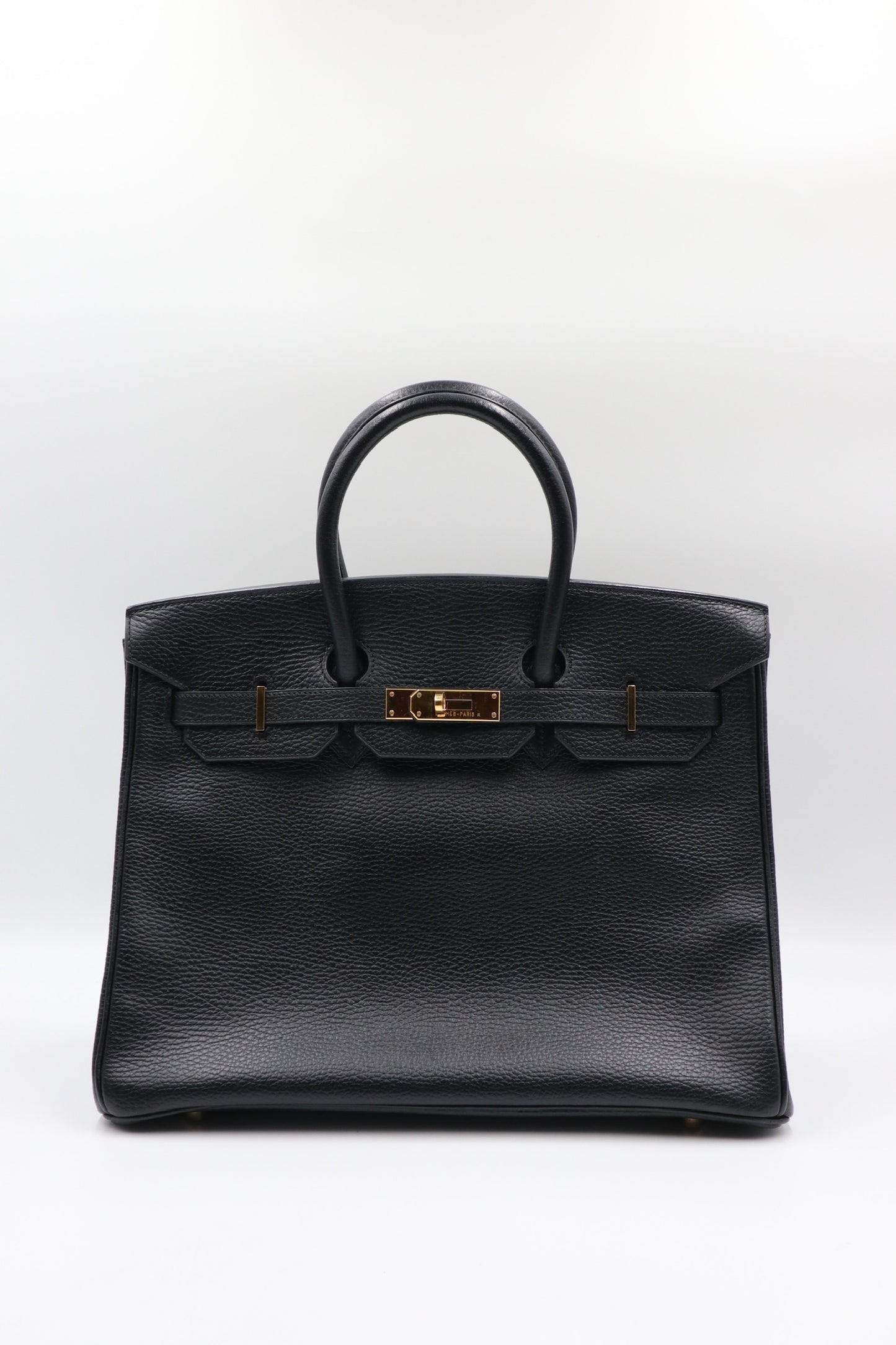 Hermes birkin 35 Black&Gold 鉑金35 黑金/ Rank SA 250722002